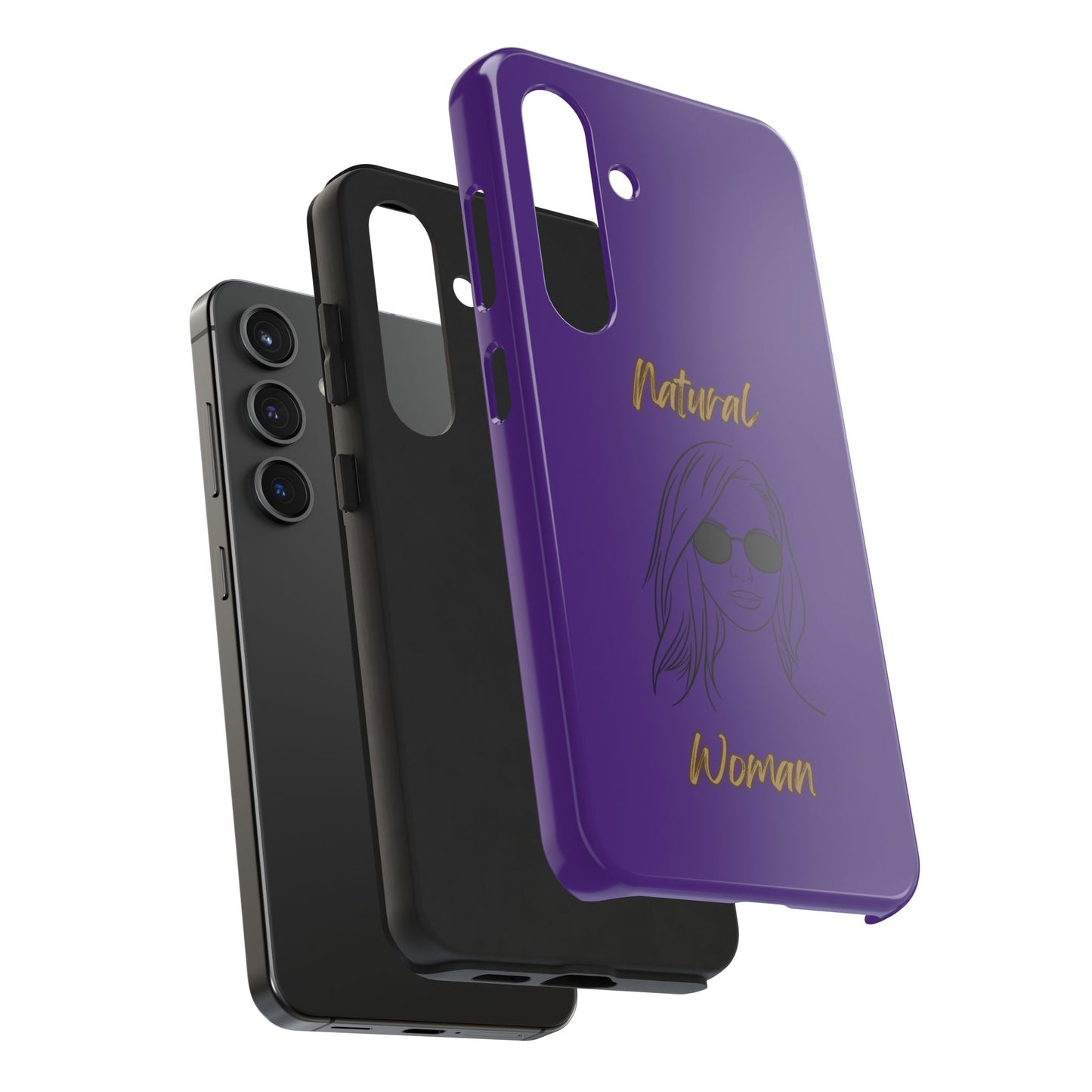 Natural Woman Shades (BL)Tough Phone Cases PURPLE