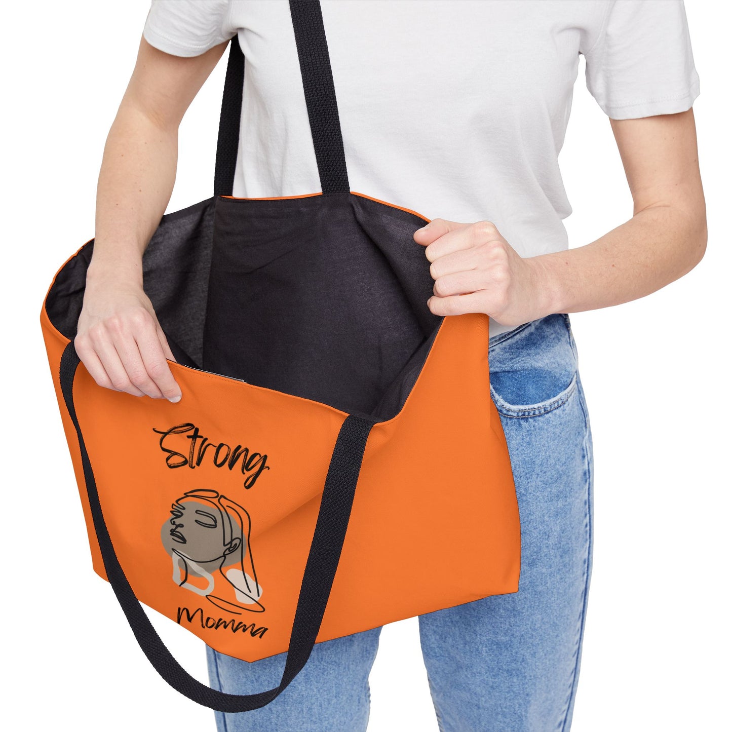 Strong Momma (BL) Weekender Tote Bag CRUSTA