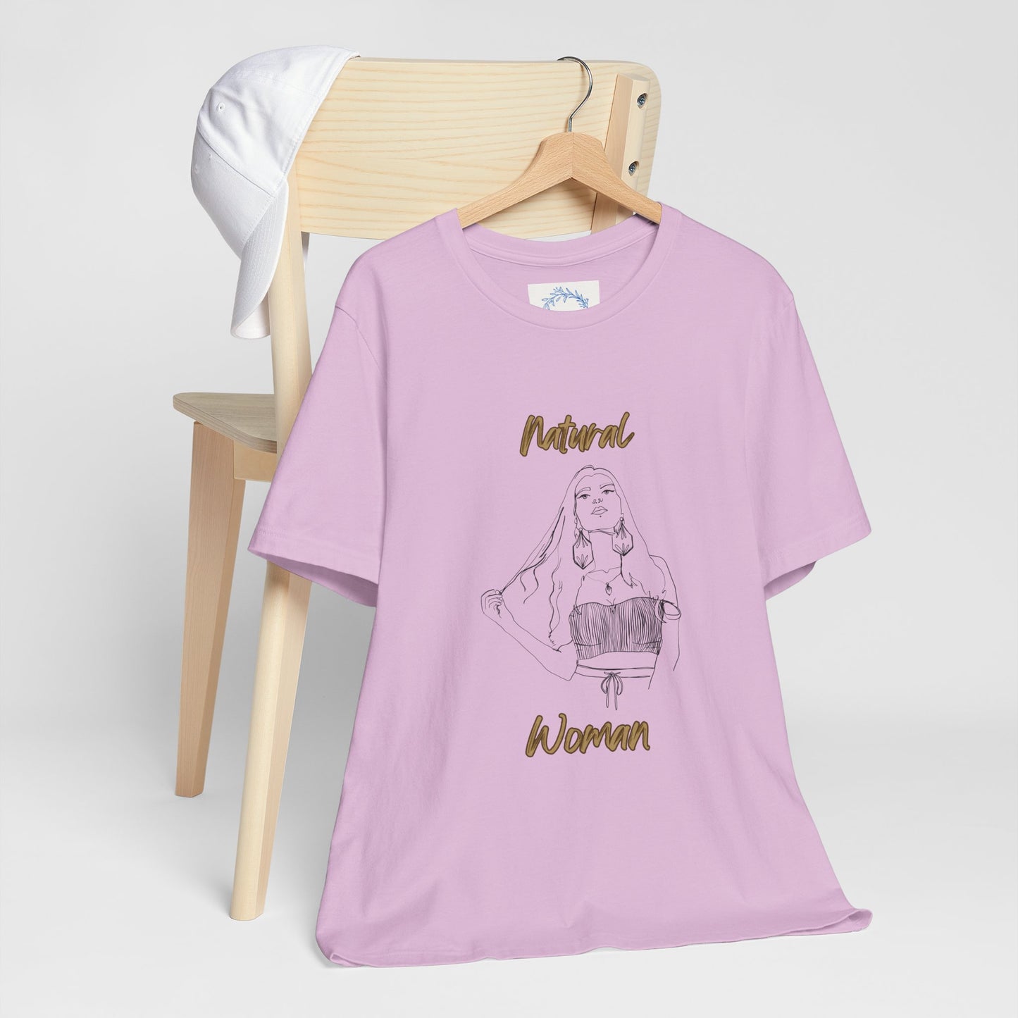 Natural Woman Thinking (BL) Short Sleeve T-Shirt