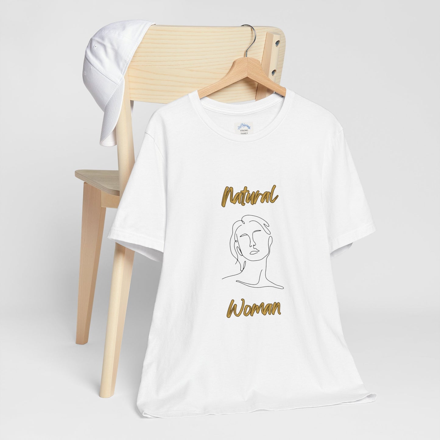 Natural Woman Hello (BL) Short Sleeve T-Shirt