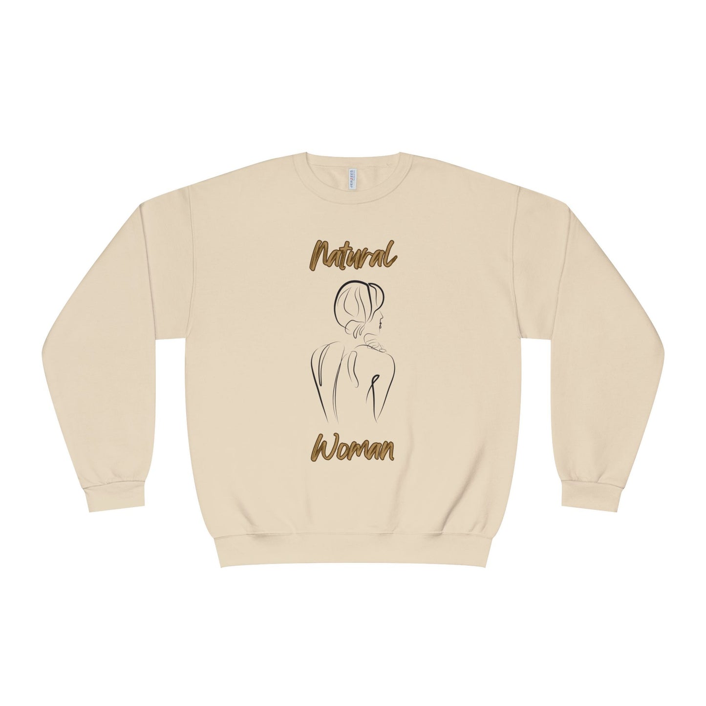 Natural Woman Back (BL) Crewneck Sweatshirt