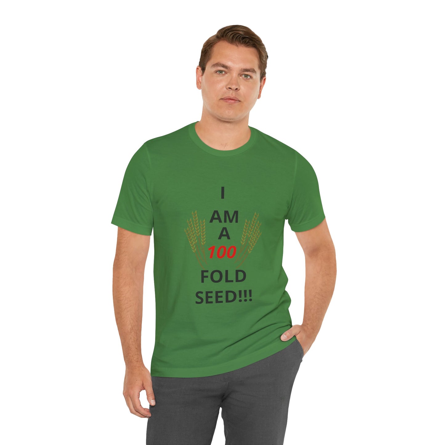 100 Fold Seed (BL)Unisex Jersey Short Sleeve T-Shirt