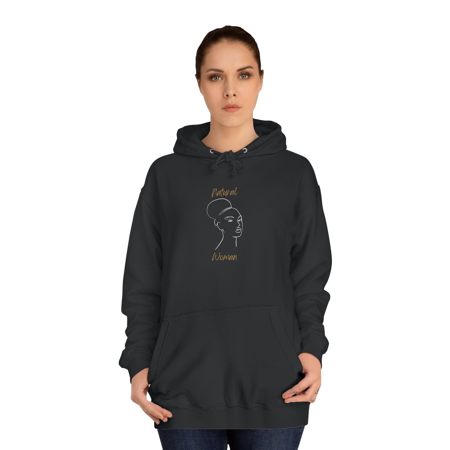 Natural Woman Hair Up (WL) Hoodie