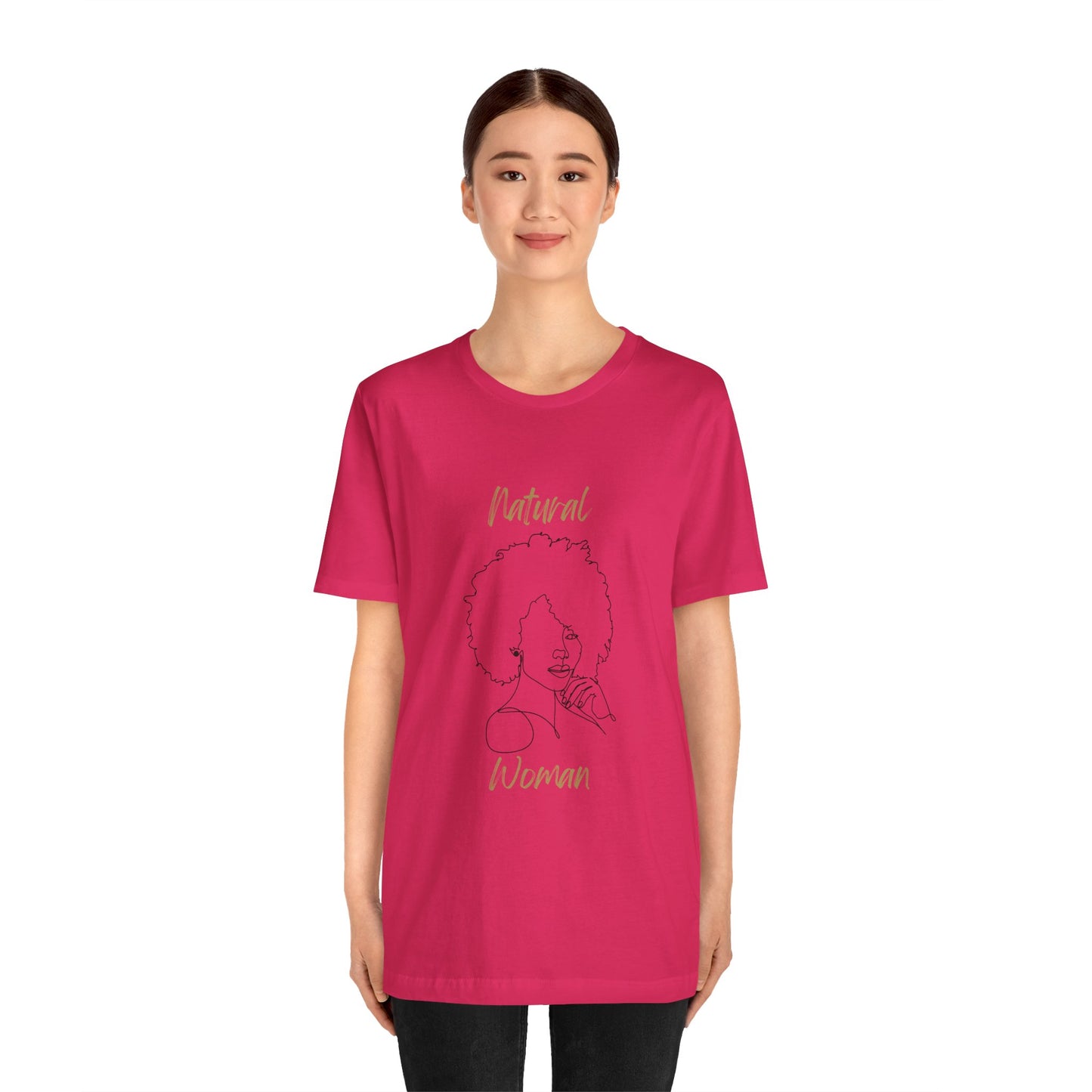 Natural Woman The Look (BL) Short Sleeve T-Shirt