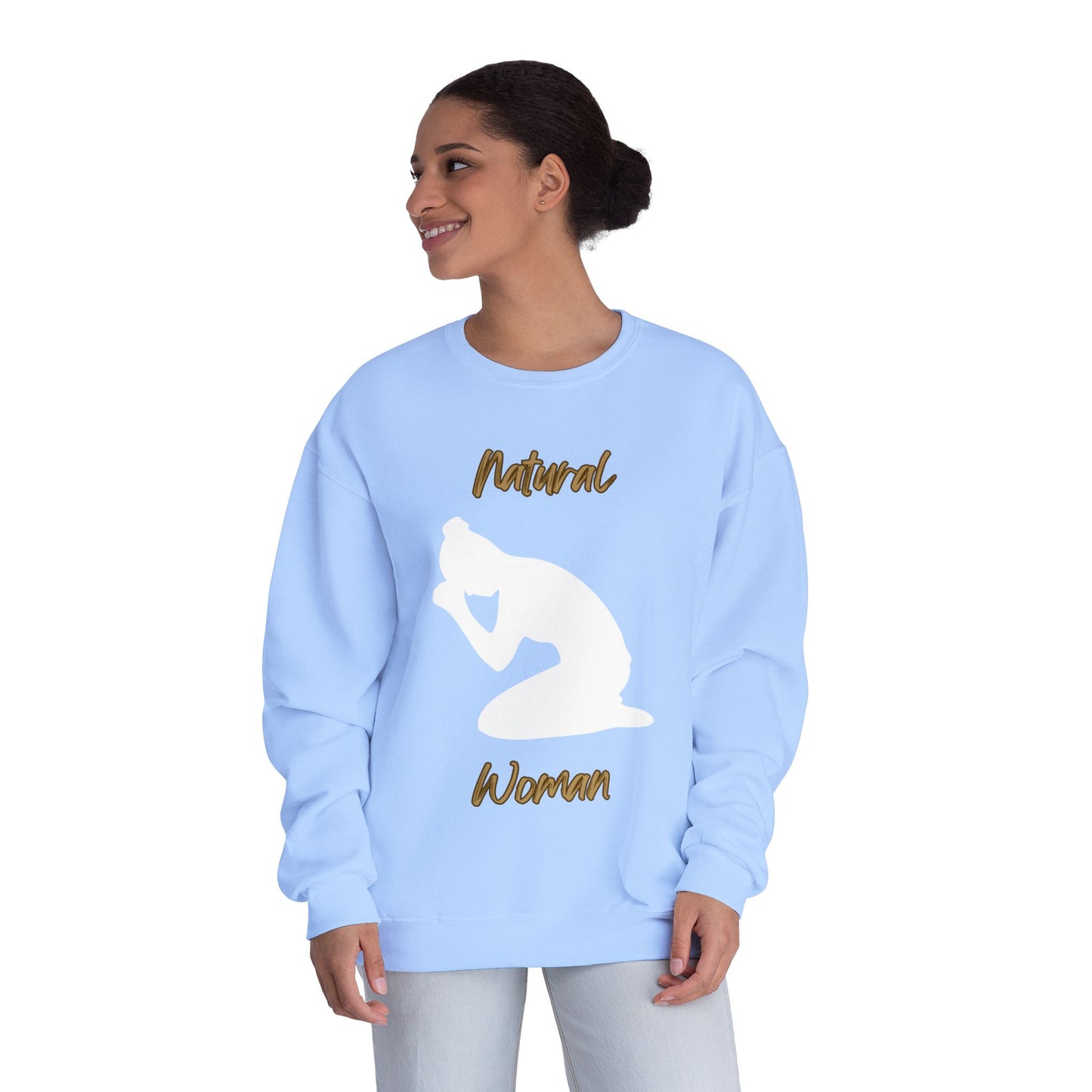 Natural Woman Pray (WL) Crewneck Sweatshirt