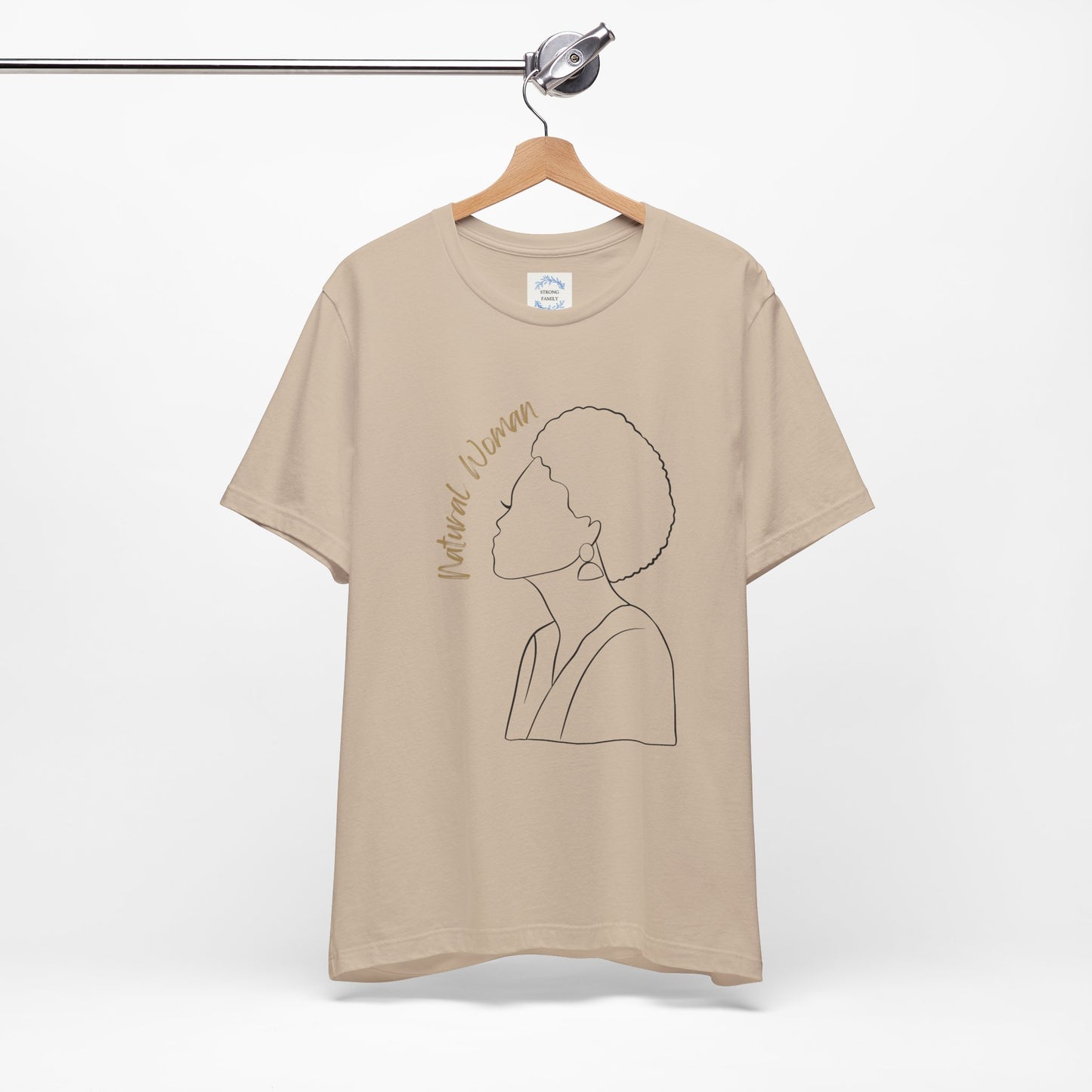 Natural Woman Sm Fro (BL) Short Sleeve T-Shirt