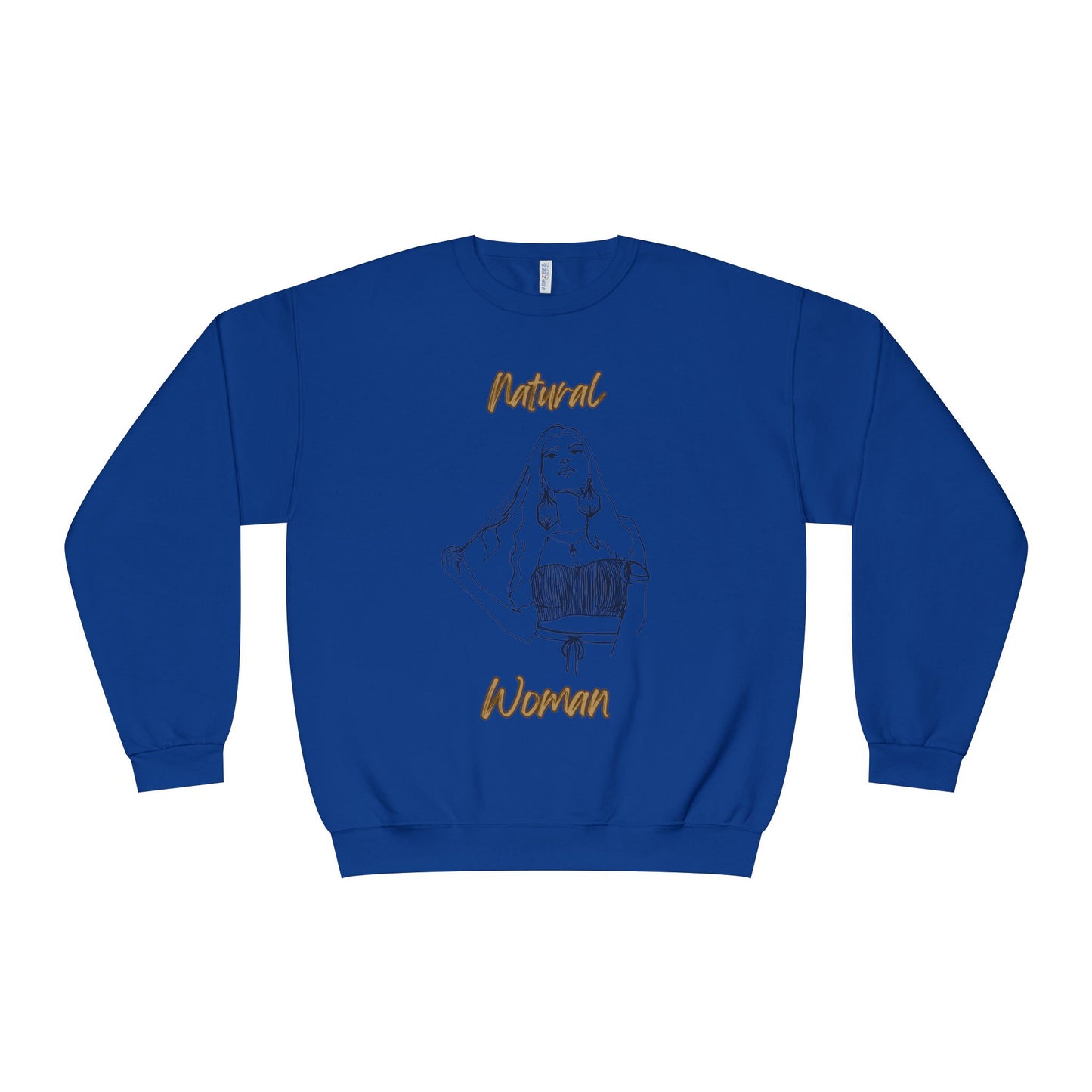 Natural Woman Thinking (BL) Crewneck Sweatshirt