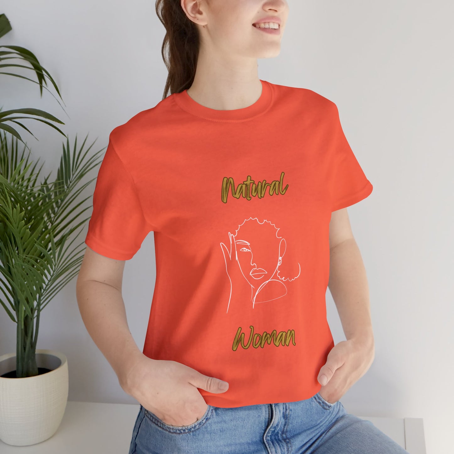 Natural Woman Let's Be Friends (WL) Short Sleeve T-Shirt