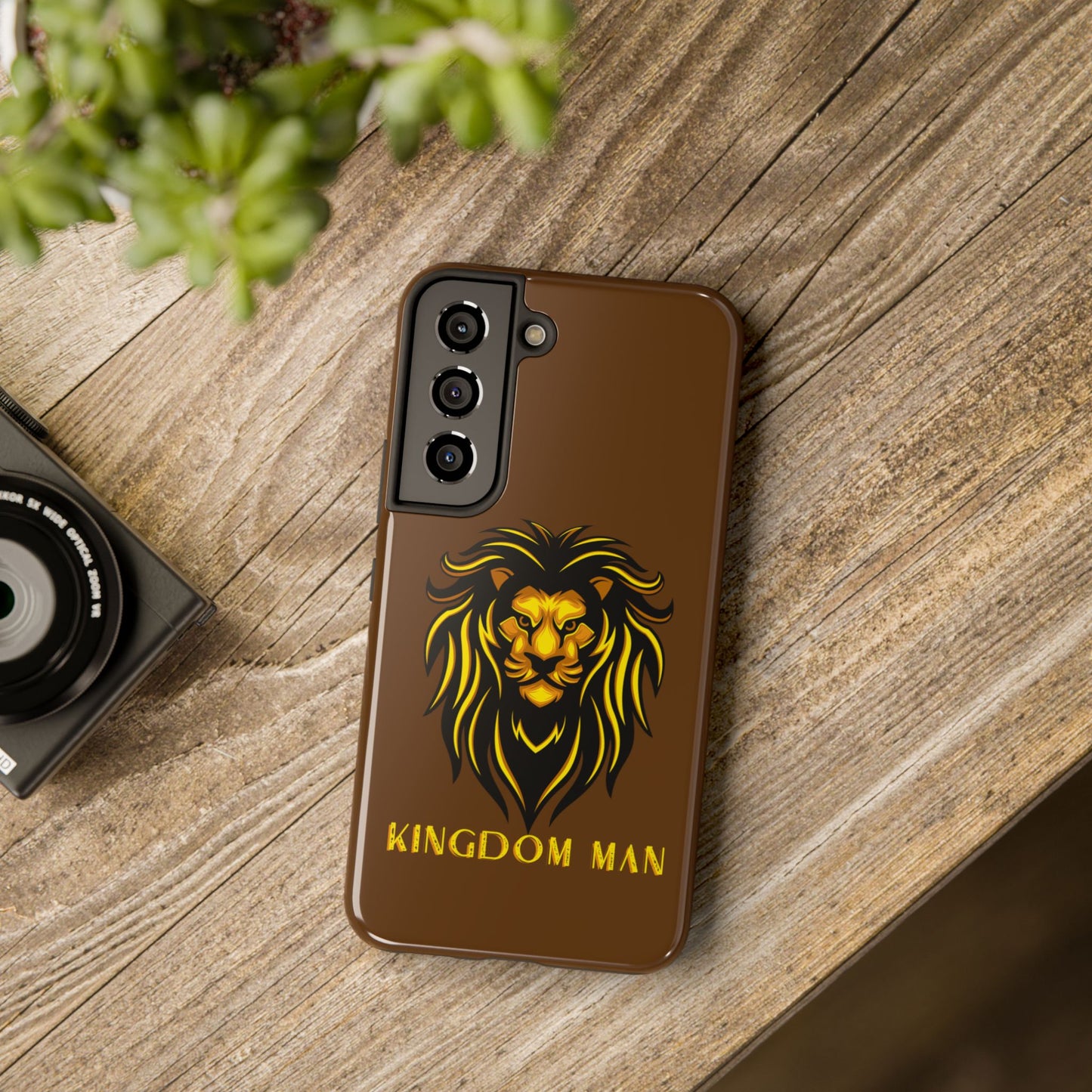 KIngdom Man (Gold Label) Tough Phone Cases BROWN