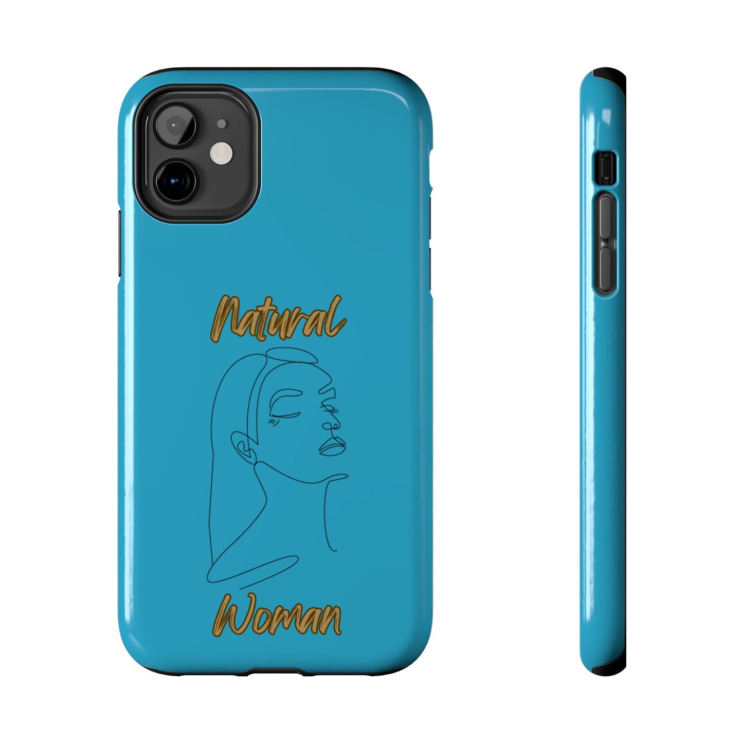 Natural Woman Calm (BL) Tough Phone Cases TURQOISE