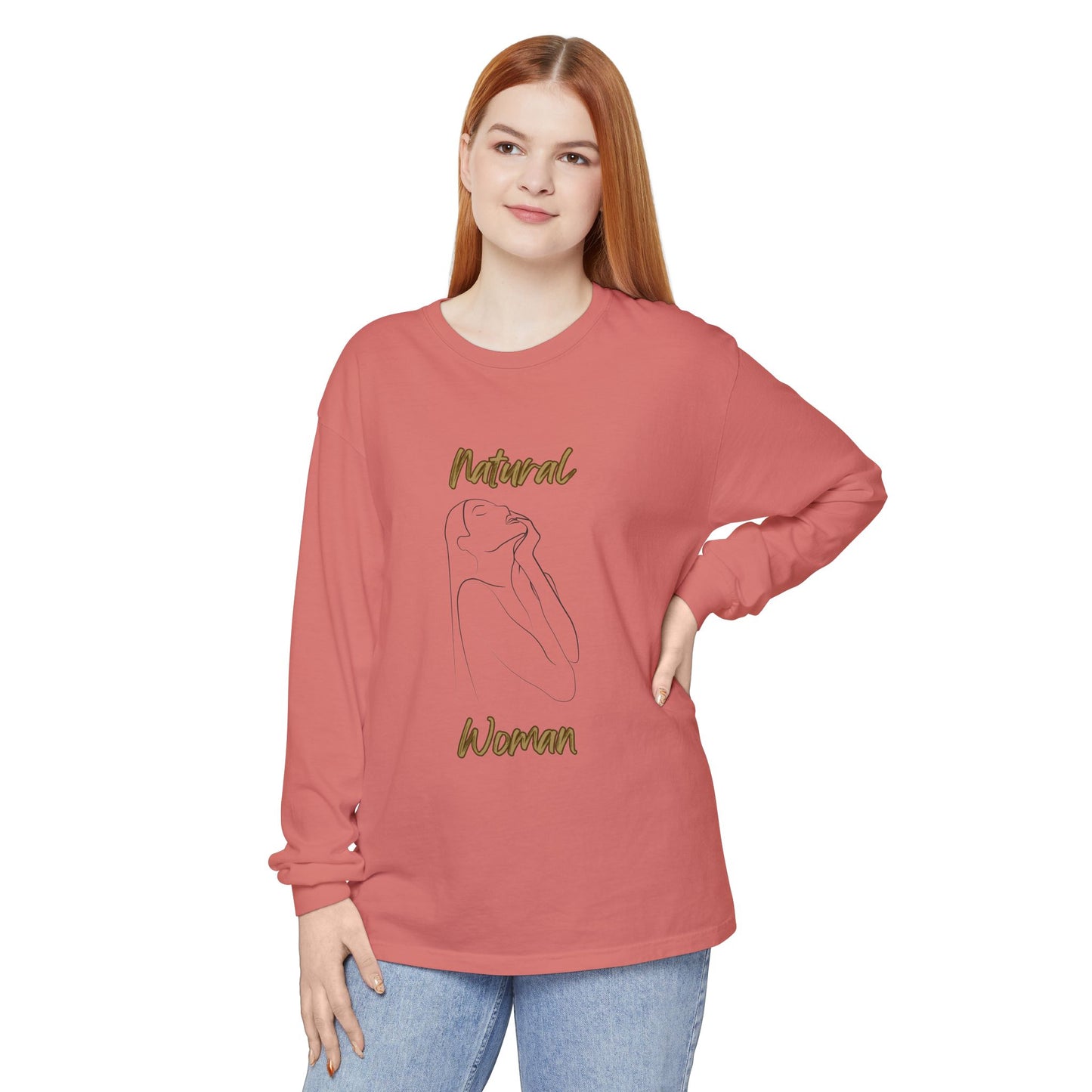 Natural Woman Thank You (BL) Long Sleeve T-Shirt