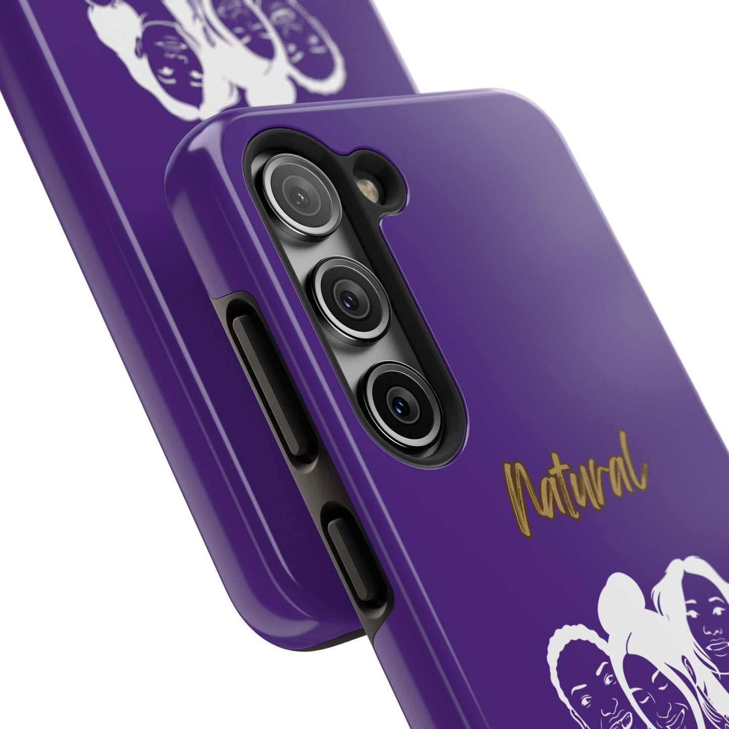 Natural Women Laughing Friends (WL)Tough Phone Cases PURPLE