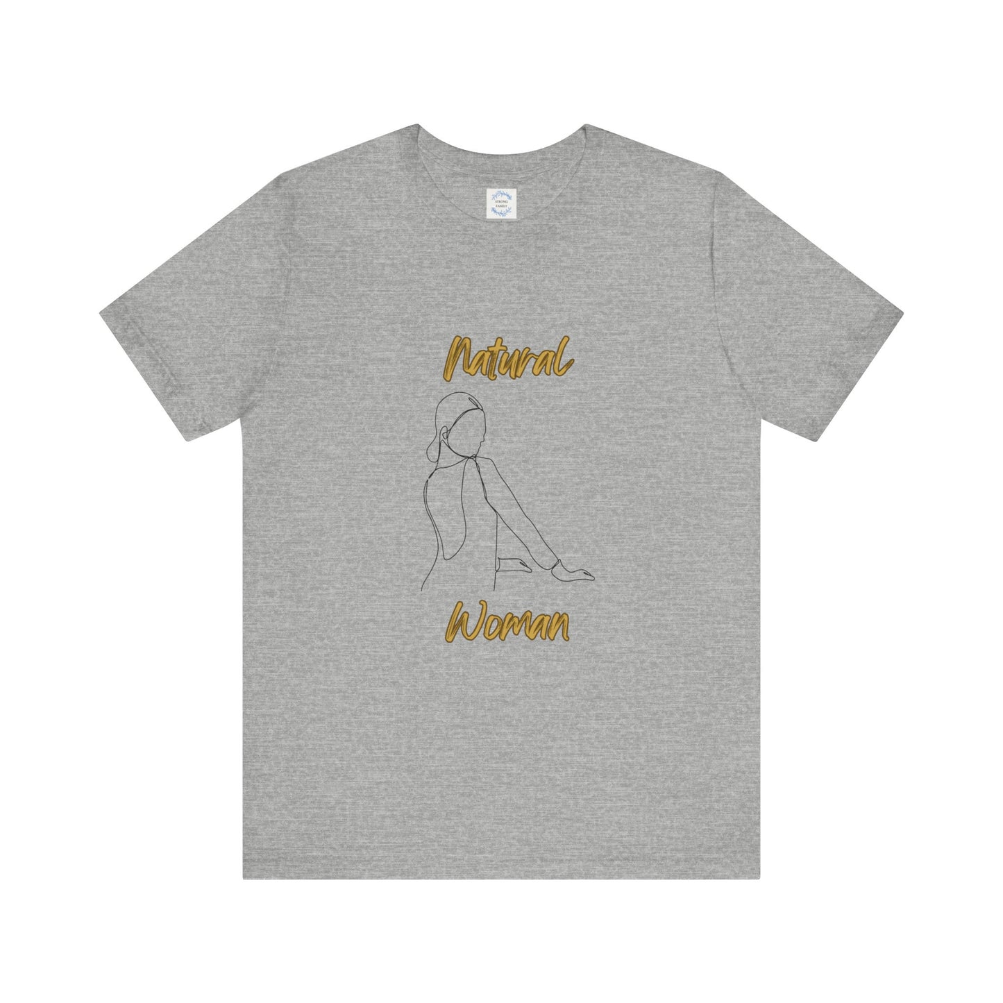Natural Woman Hands Ready (BL) Short Sleeve T-Shirt