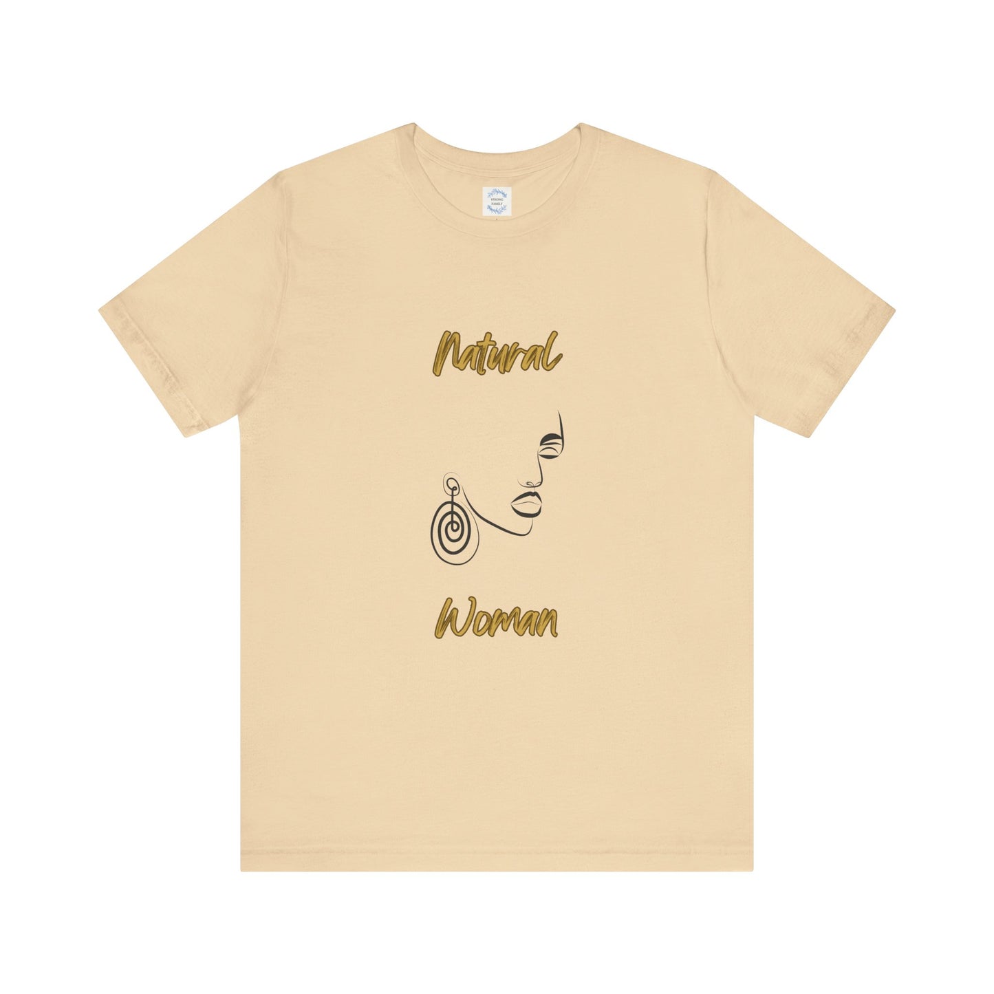 Natural Woman Music In My Soul (BL) Short Sleeve T-Shirt
