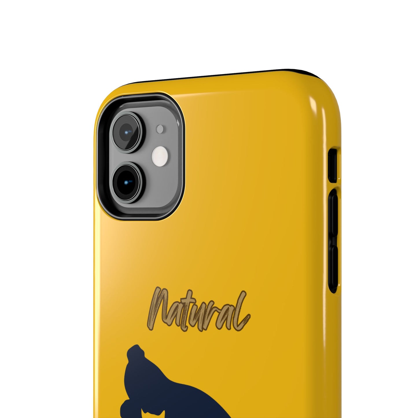 Natural Woman Pray (BL) Tough Phone Cases YELLOW