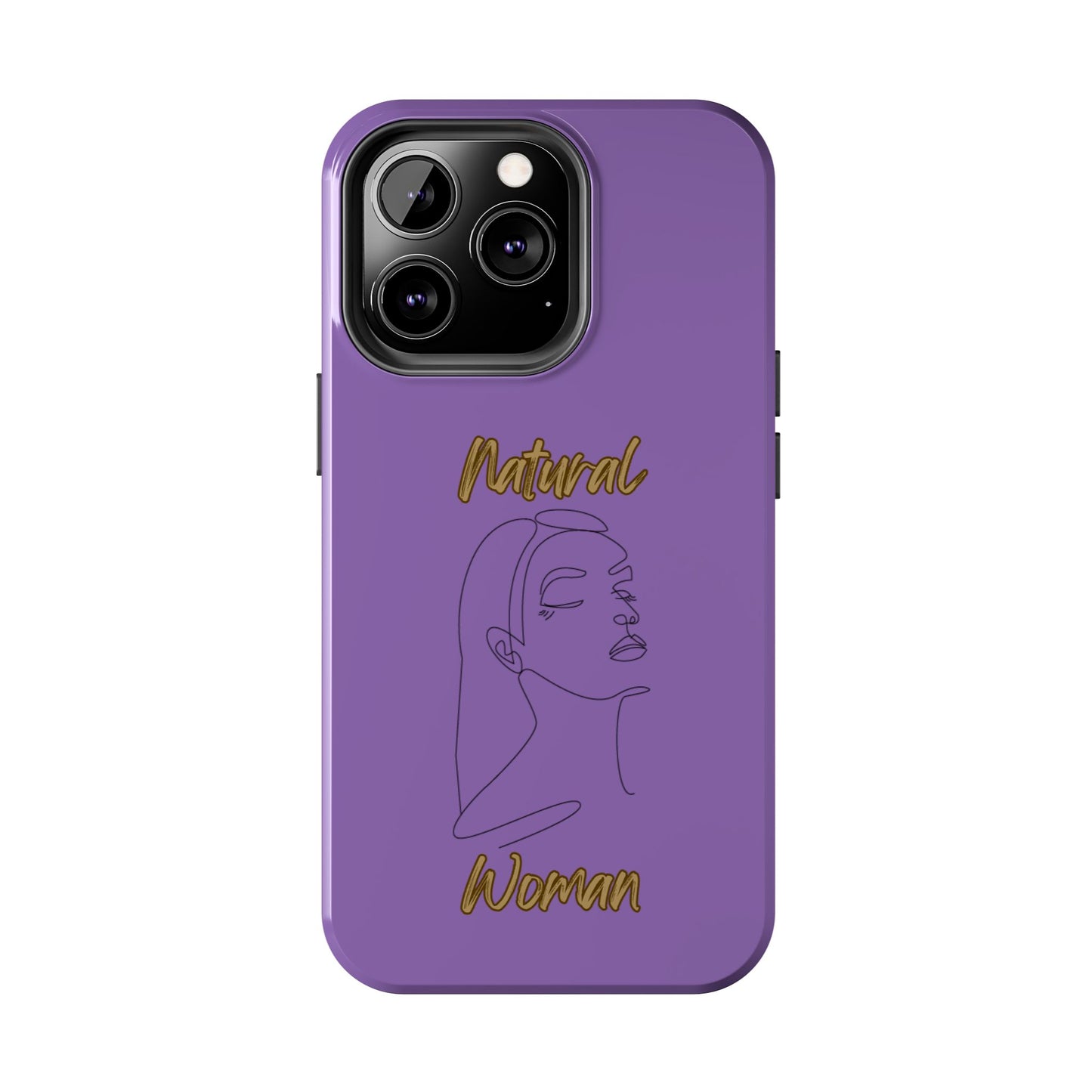 Natural Woman Calm (BL) Tough Phone Cases LIGHT PURPLE