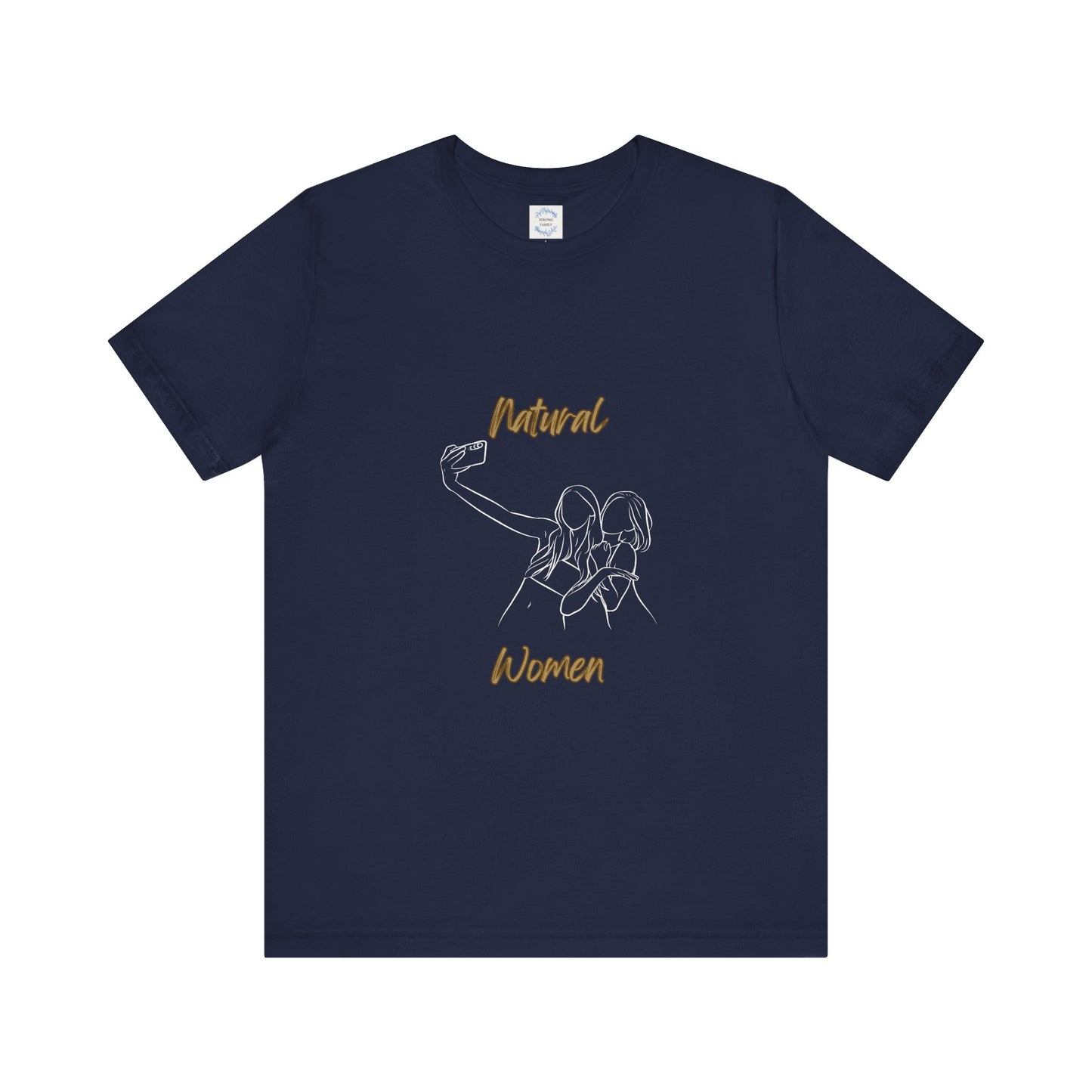 Natural Women Friends Selfie (WL) Short Sleeve T-Shirt