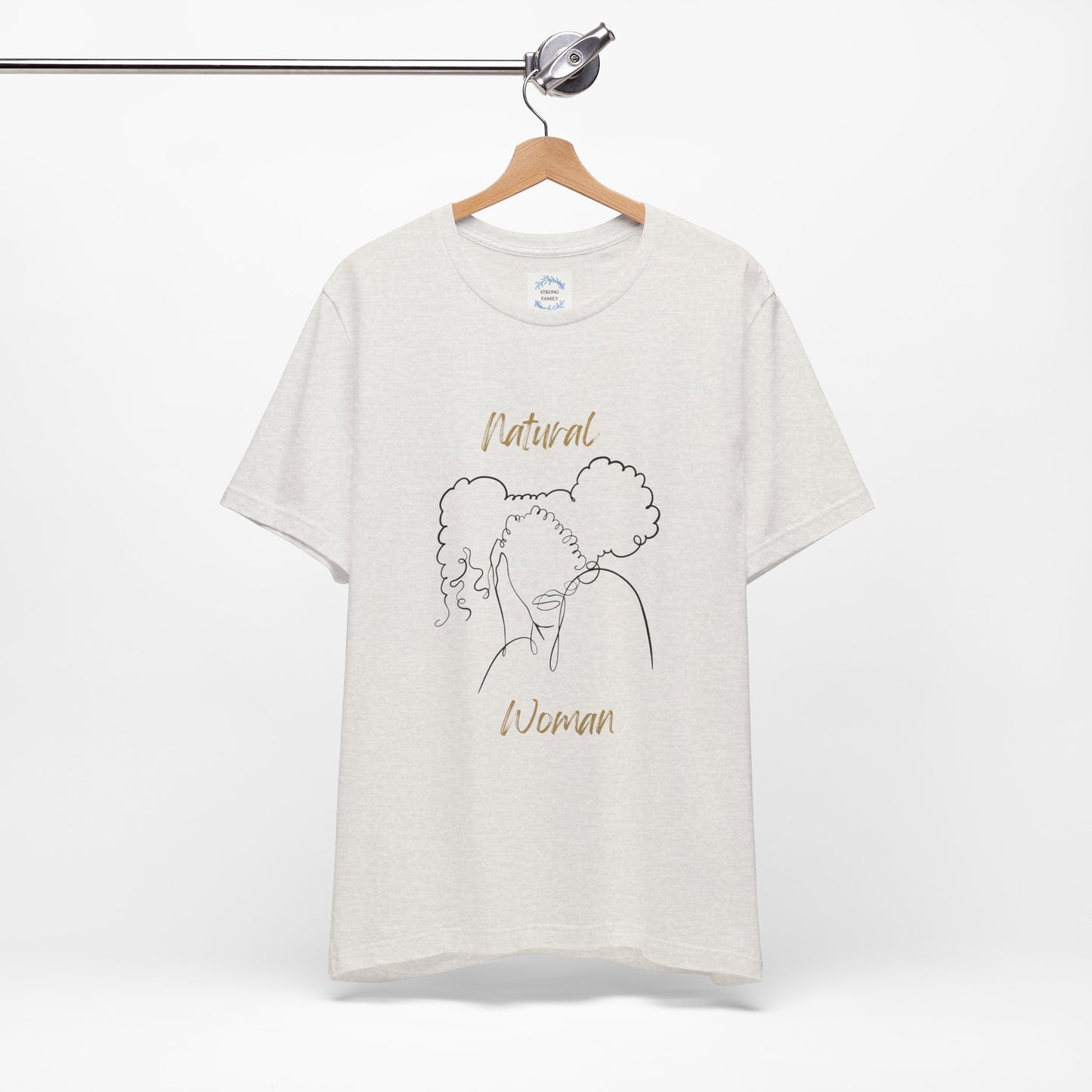 Natural Woman Twin Puffs (BL) Short Sleeve T-Shirt