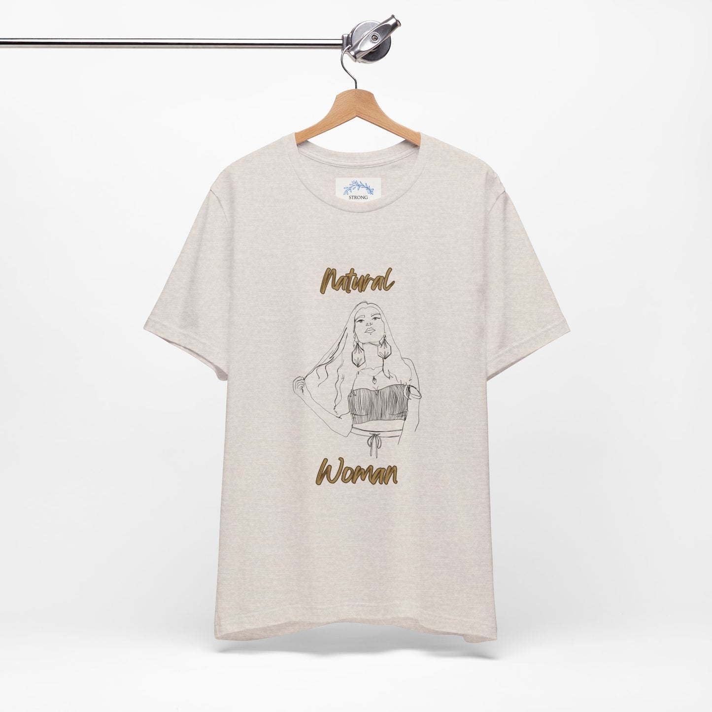 Natural Woman Thinking (BL) Short Sleeve T-Shirt