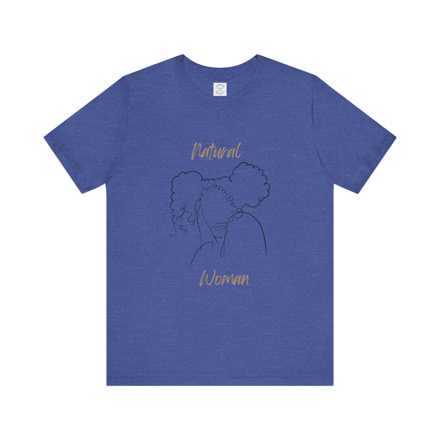 Natural Woman Twin Puffs (BL) Short Sleeve T-Shirt