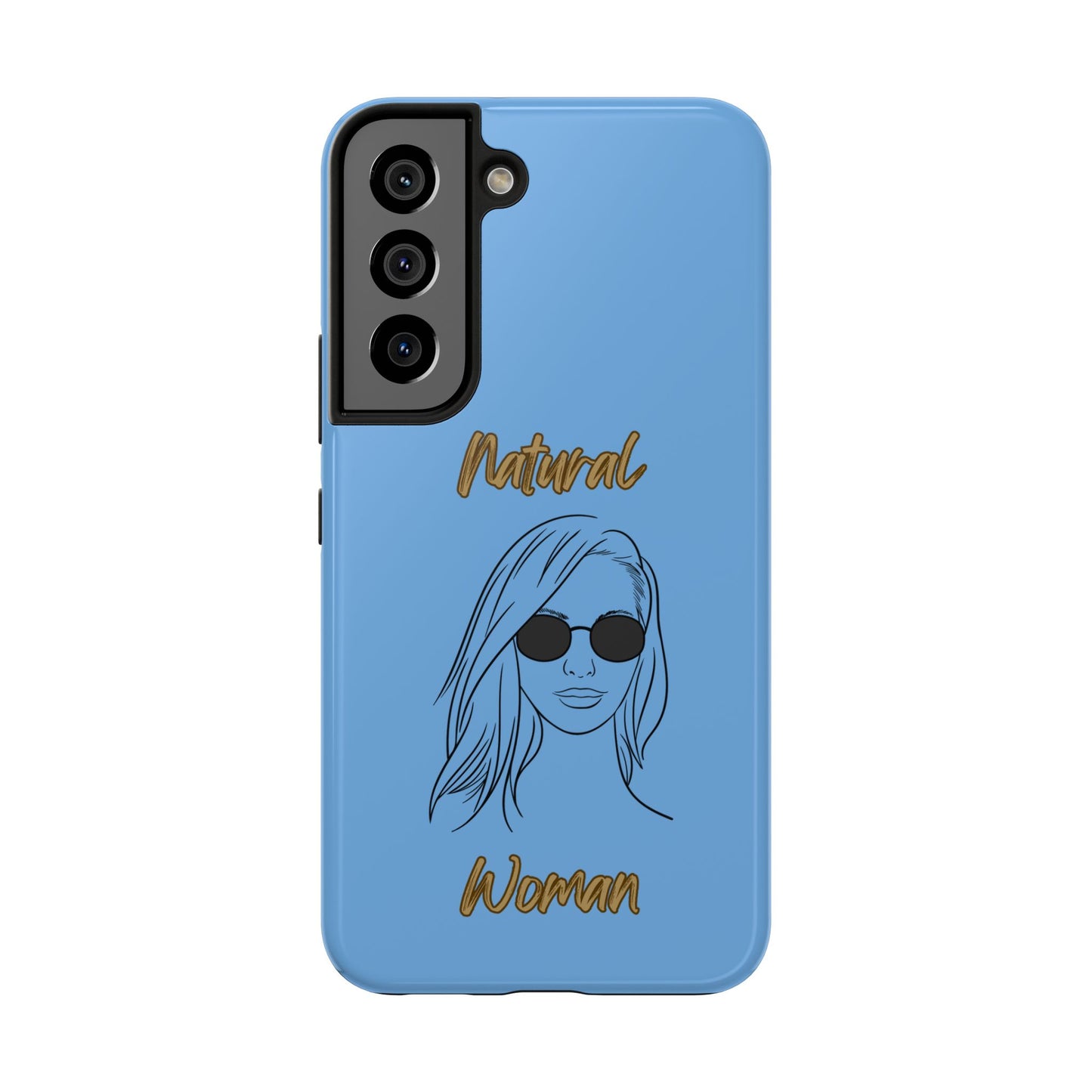 Natural Woman Shades (BL)Tough Phone Cases LIGHT BLUE