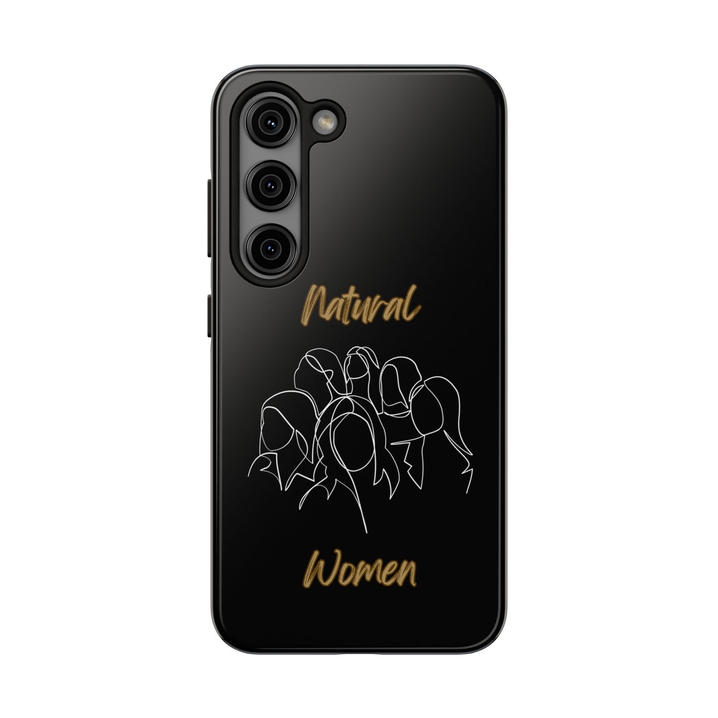 Natural Women Professionals (WL)Tough Phone Cases BLACK