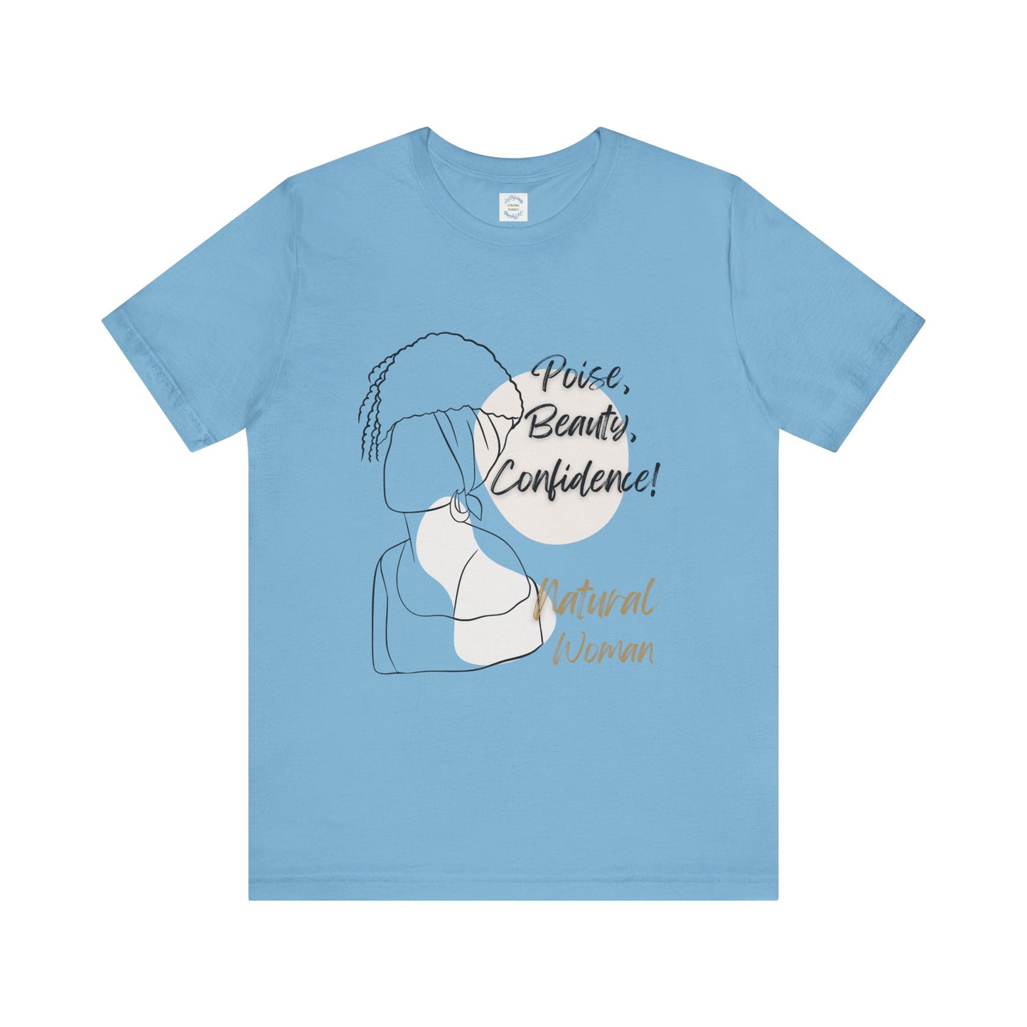 Natural Woman Puff (BL) Short Sleeve T-Shirt