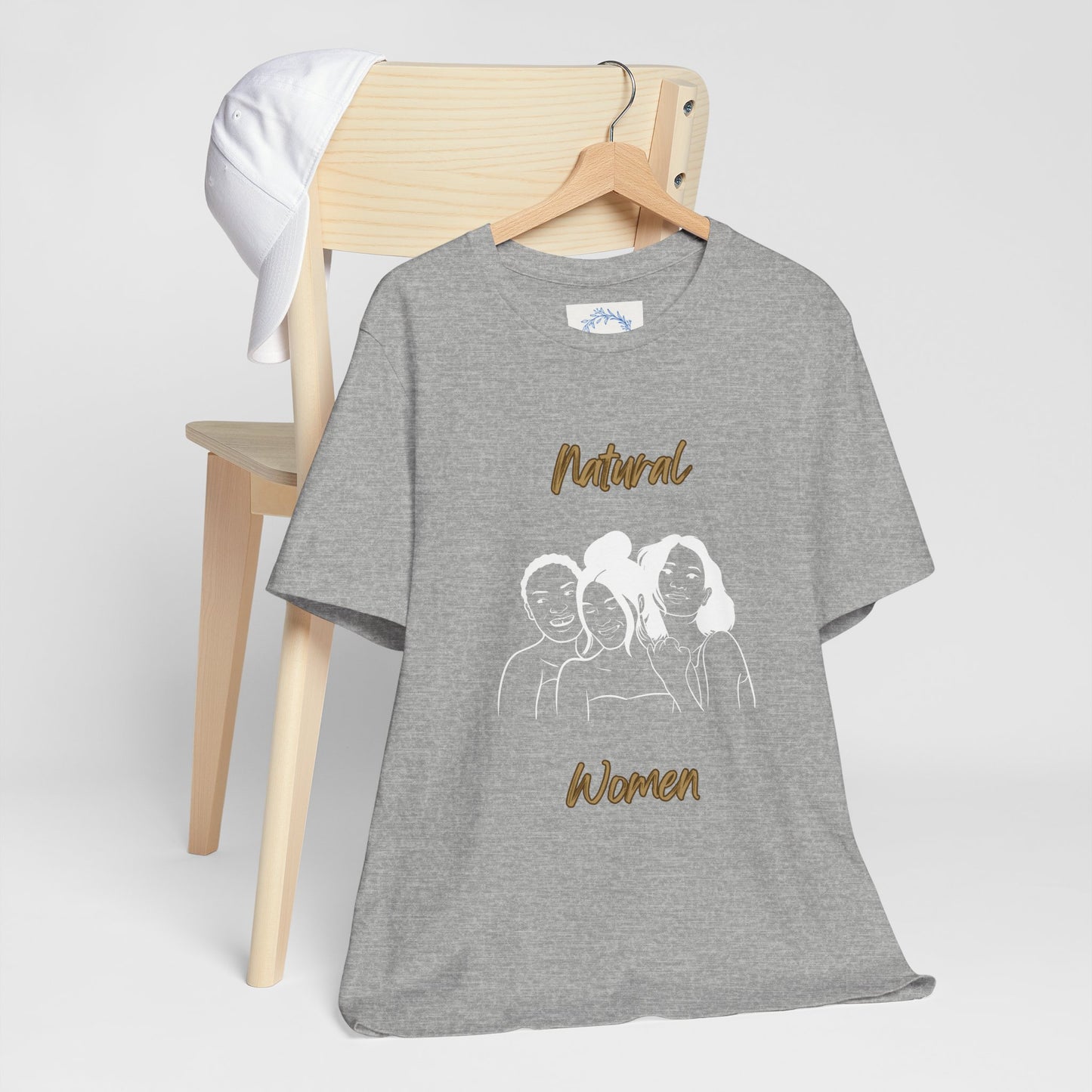 Natural Woman Laughing Friends (WL) Short Sleeve T-Shirt
