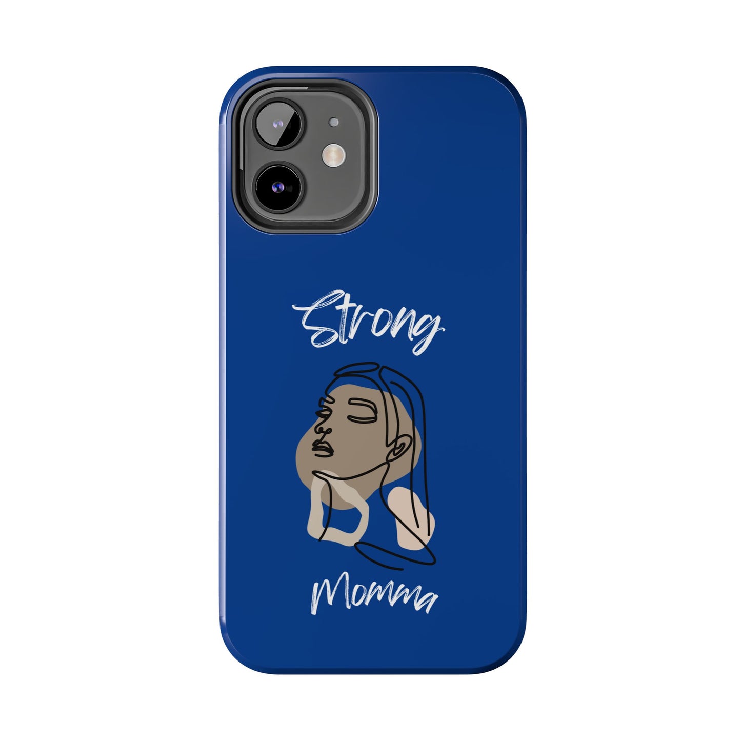 Strong Momma (WL) Tough Phone Cases DARK BLUE