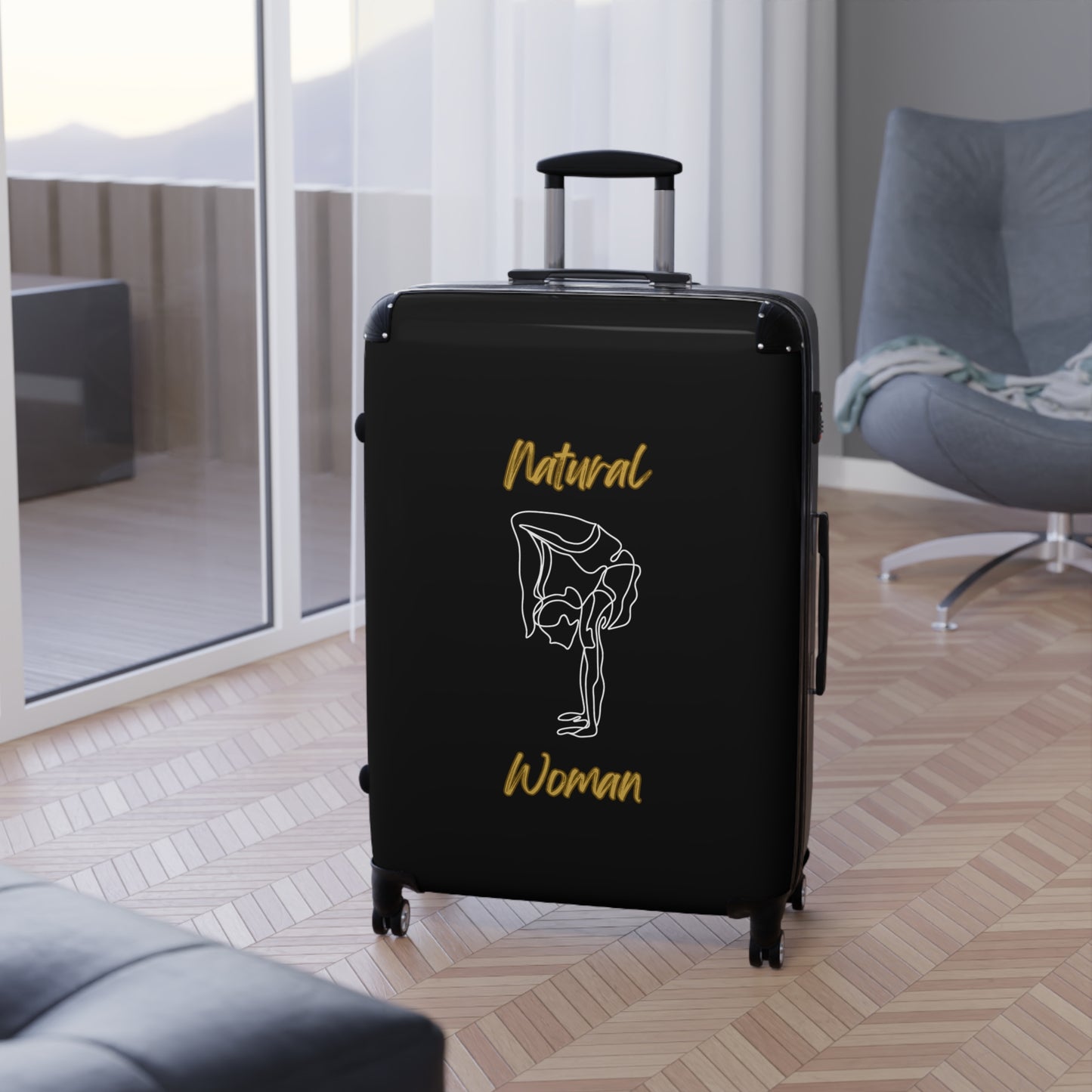 Natural Woman Flexible (WL) Suitcase BLACK
