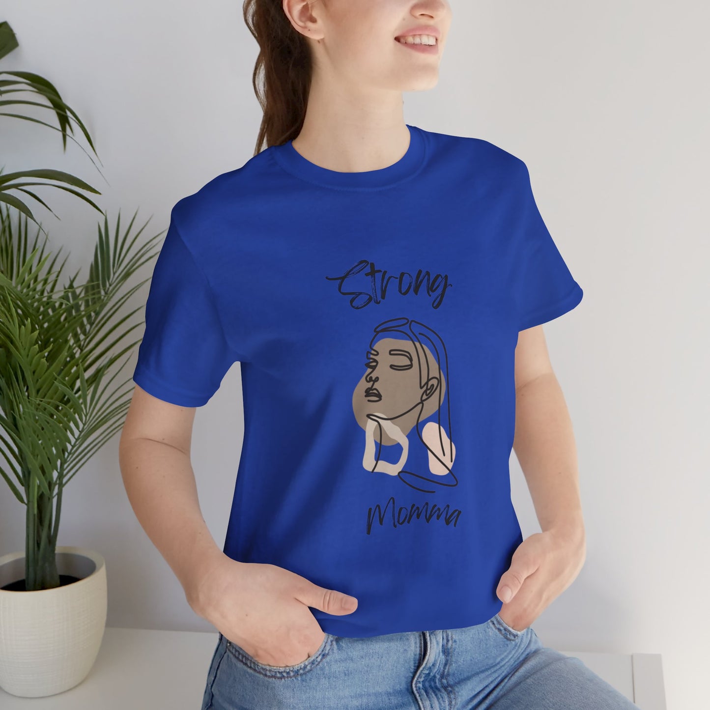 Strong Momma (BL) Short Sleeve T-Shirt EXPRESS DELIVERY ON SELECT COLORS