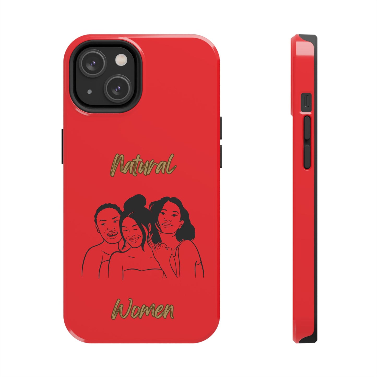 Natural Women Laughing Friends (BL)Tough Phone Cases RED