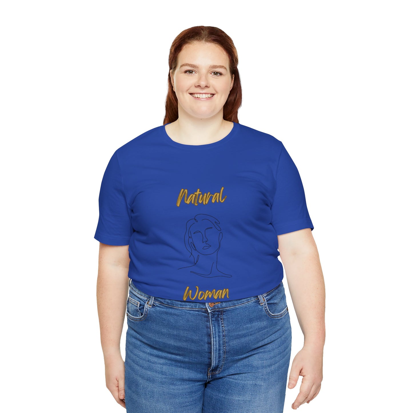 Natural Woman Hello (BL) Short Sleeve T-Shirt