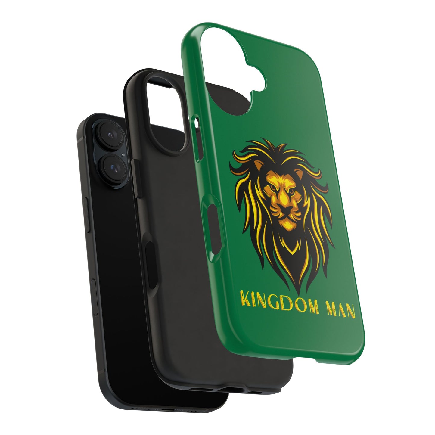 Kingdom Man (Gold Label) Tough Phone Case DARK GREEN