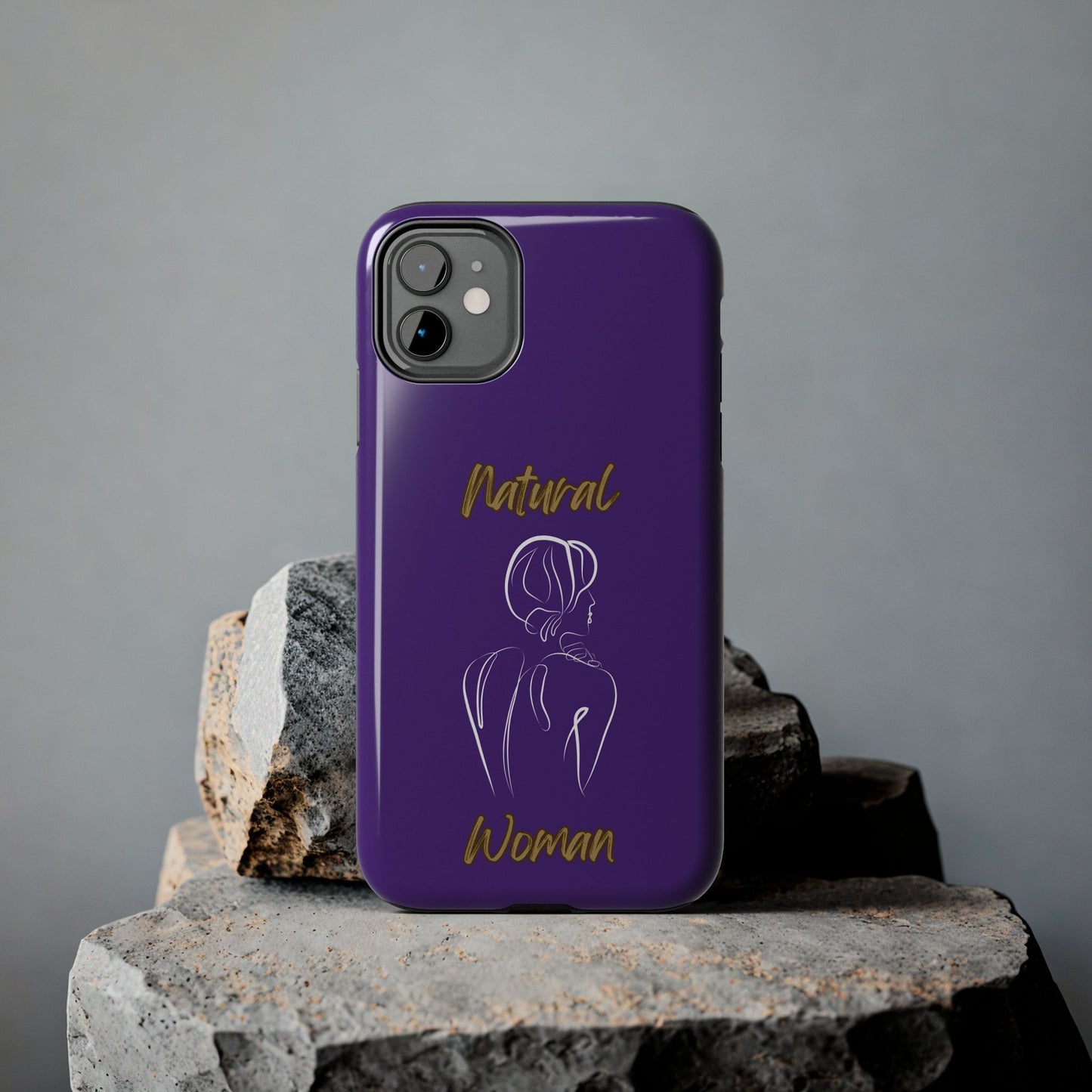 Natural Woman Back (WL)Tough Phone Cases PURPLE