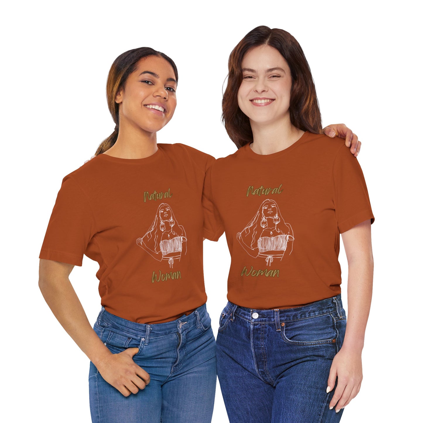 Natural Woman Thinking (WL) Short Sleeve T-Shirt