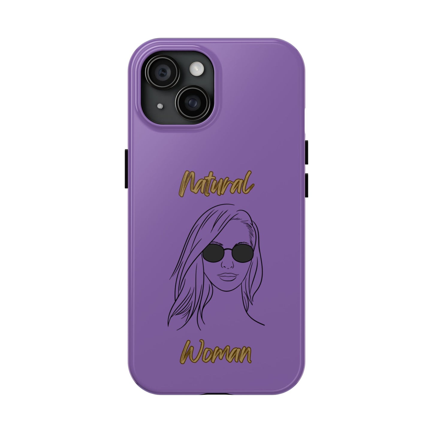 Natural Woman Shades (BL)Tough Phone Cases LIGHT PURPLE