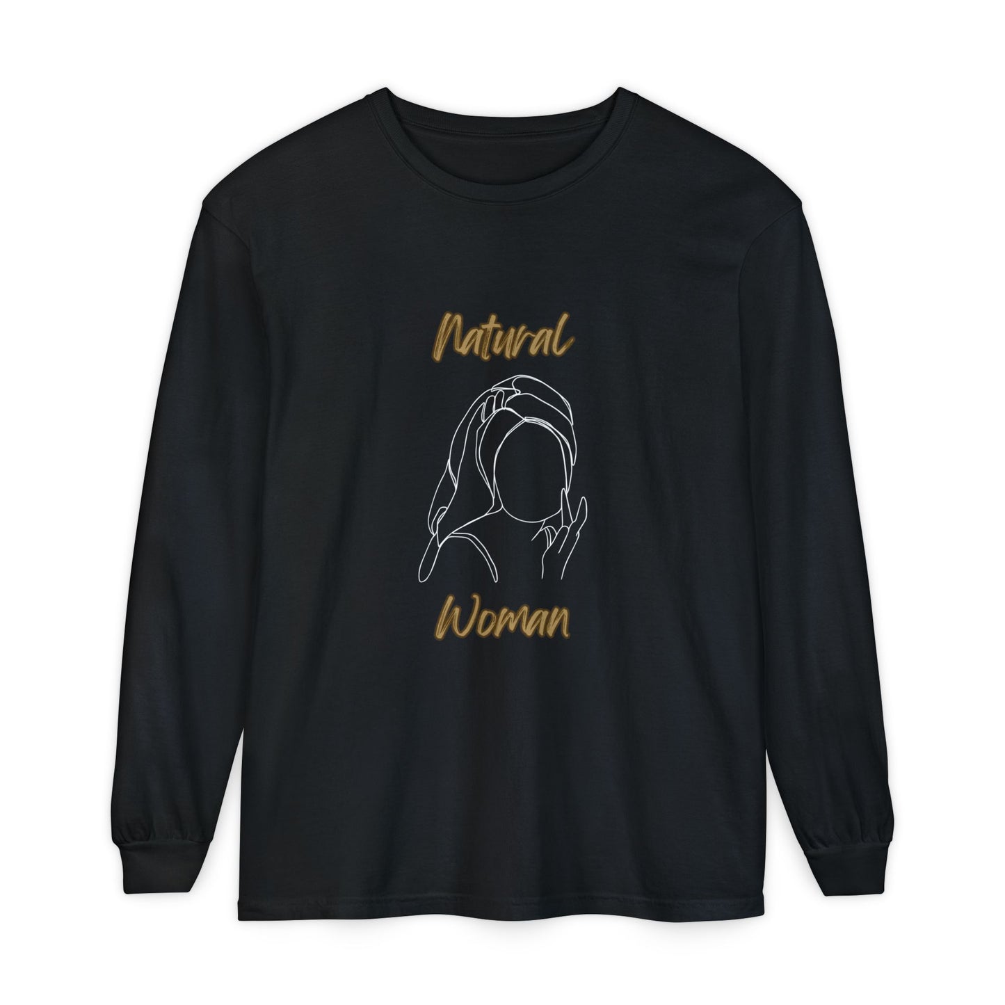 Natural Woman Towel Wrapped (WL) Long Sleeve T-Shirt