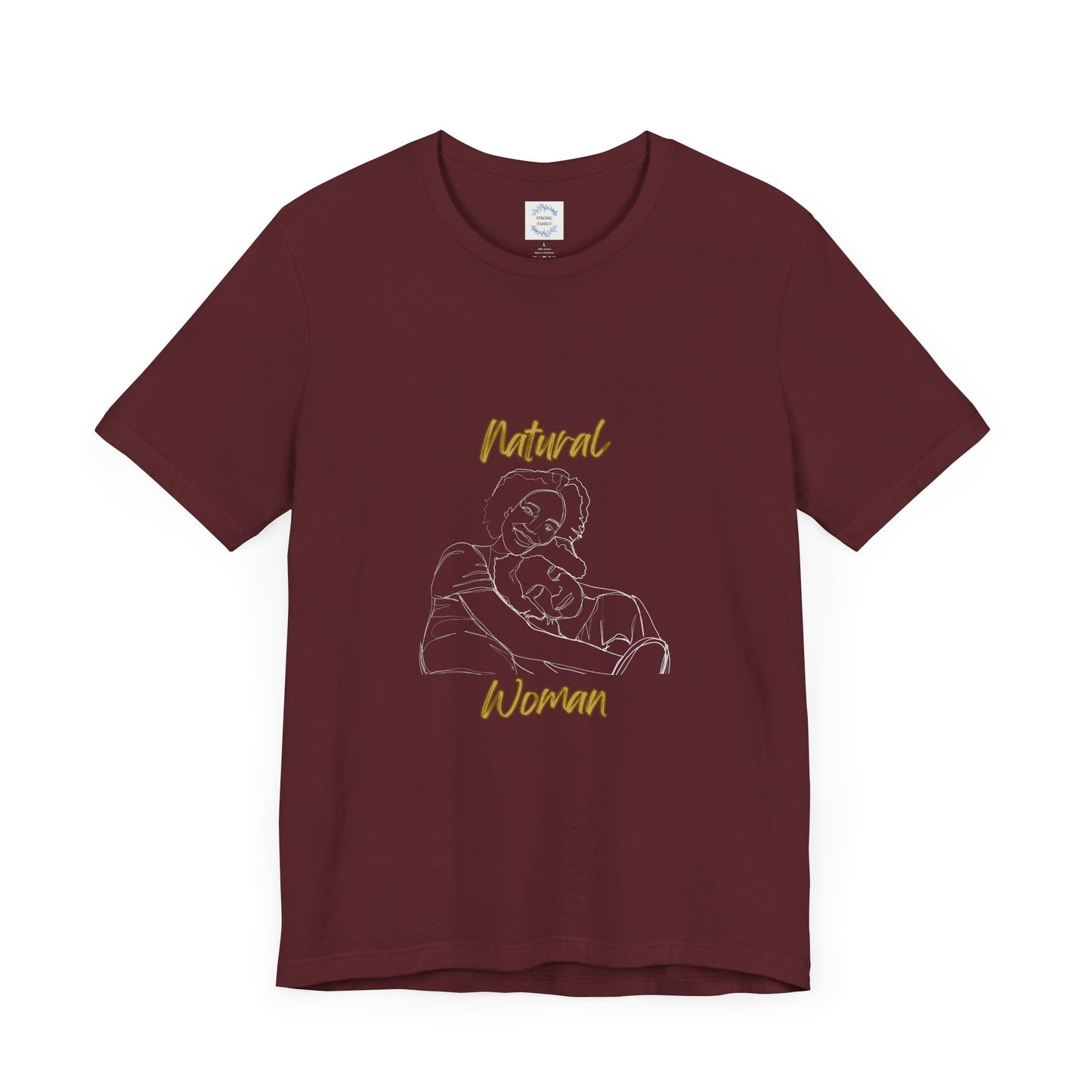 Natural Woman Loving Embrace (WL) Short Sleeve T-Shirt