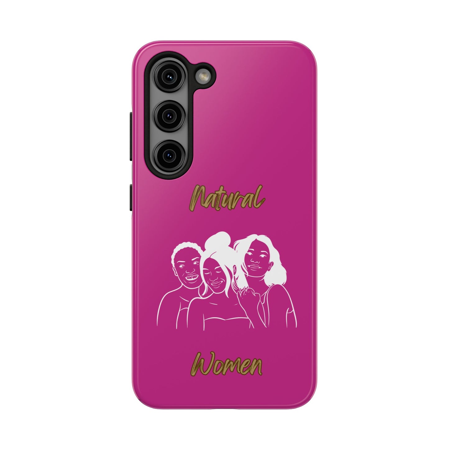 Natural Women Laughing Friends (WL)Tough Phone Cases PINK