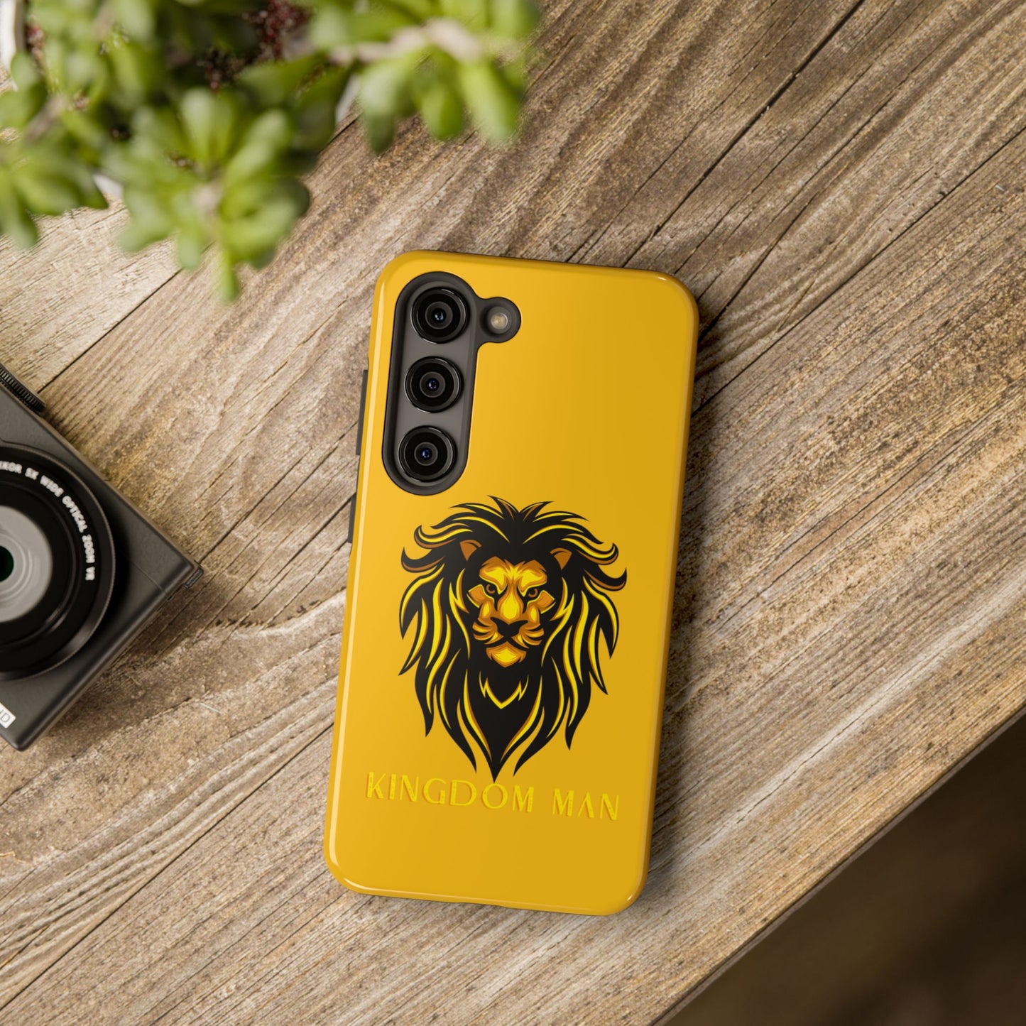 Kingdom Man (Gold Label) Tough Phone Case YELLOW