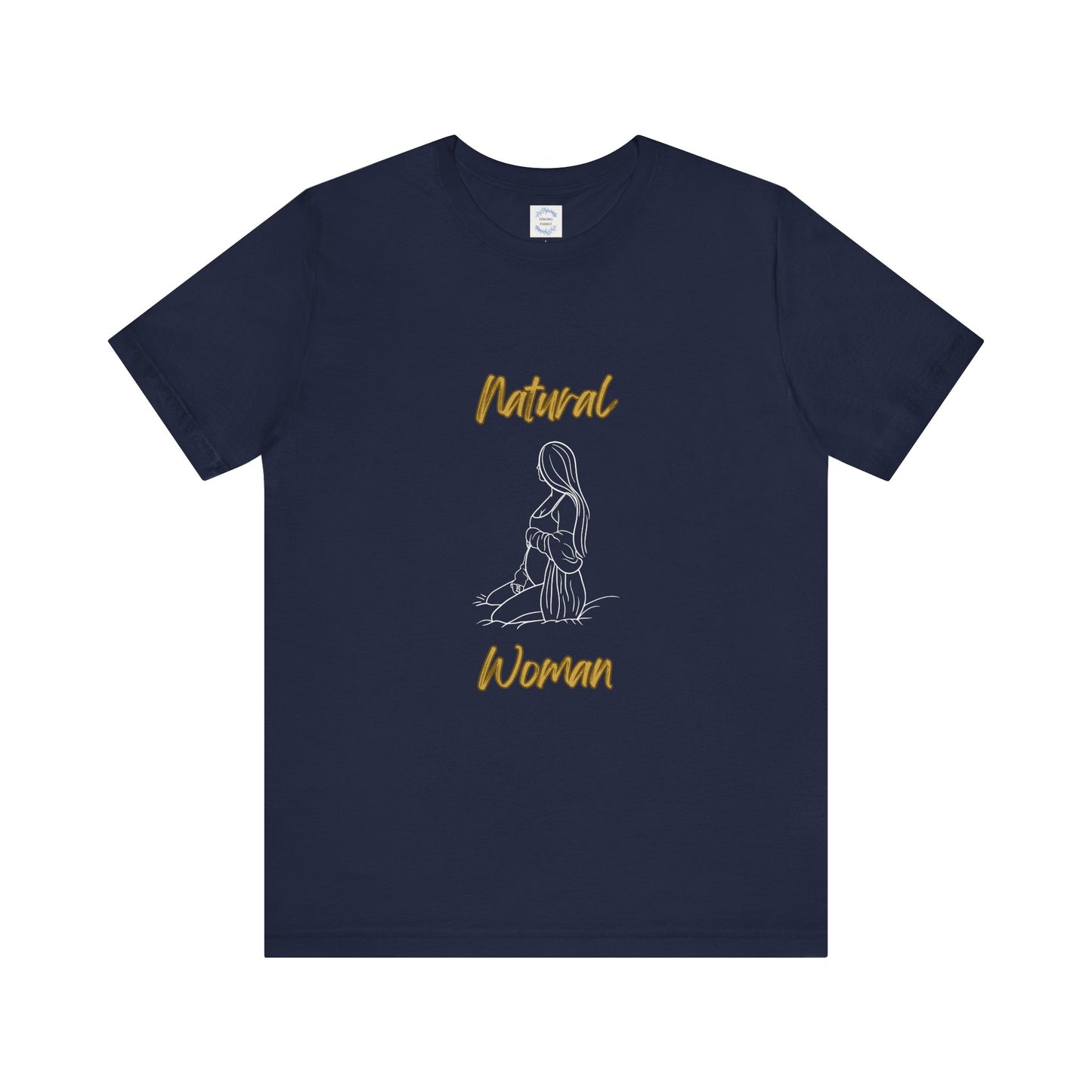 Natural Woman Expecting (WL) Short Sleeve T-Shirt