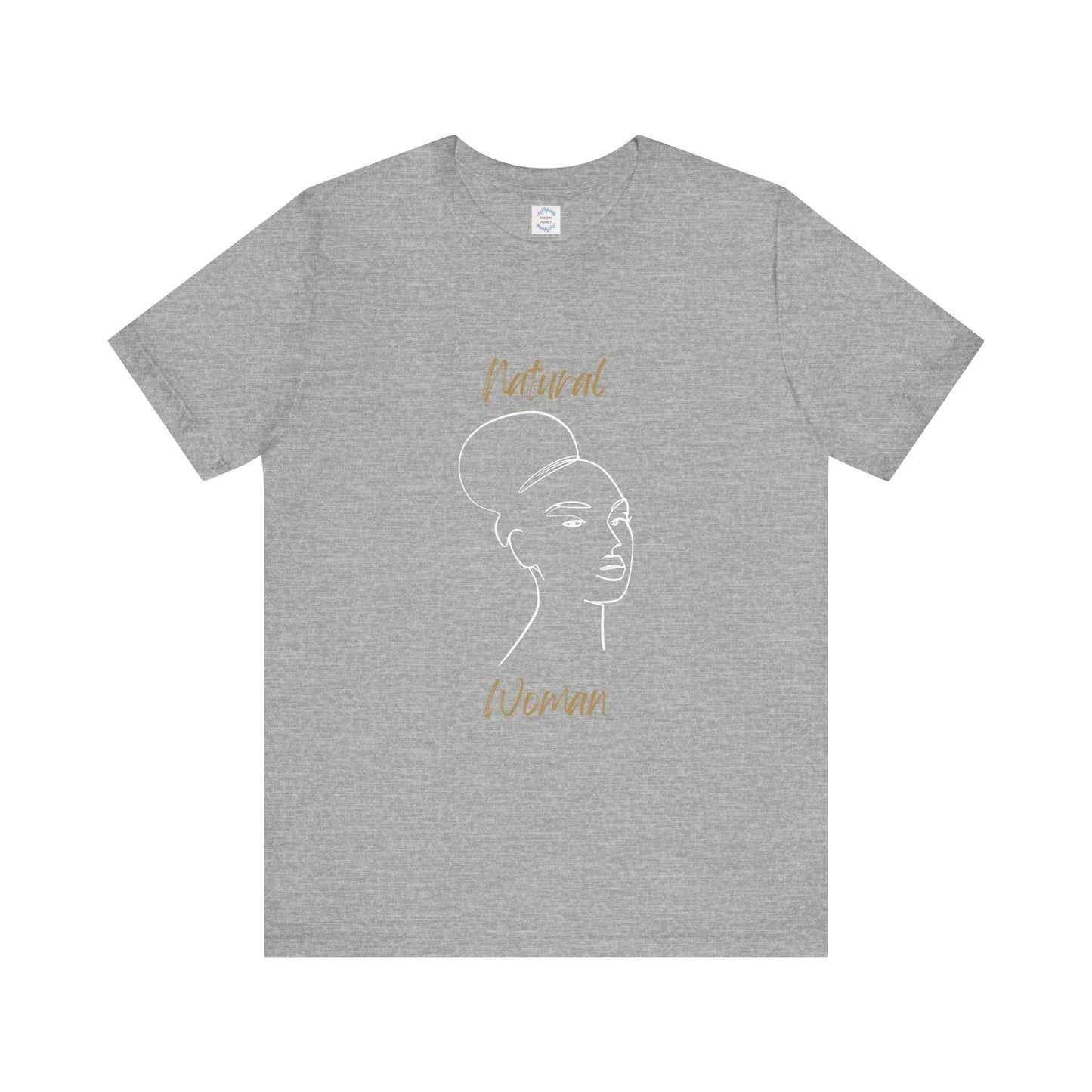 Natural Woman Hair Up (WL) Short Sleeve T-Shirt
