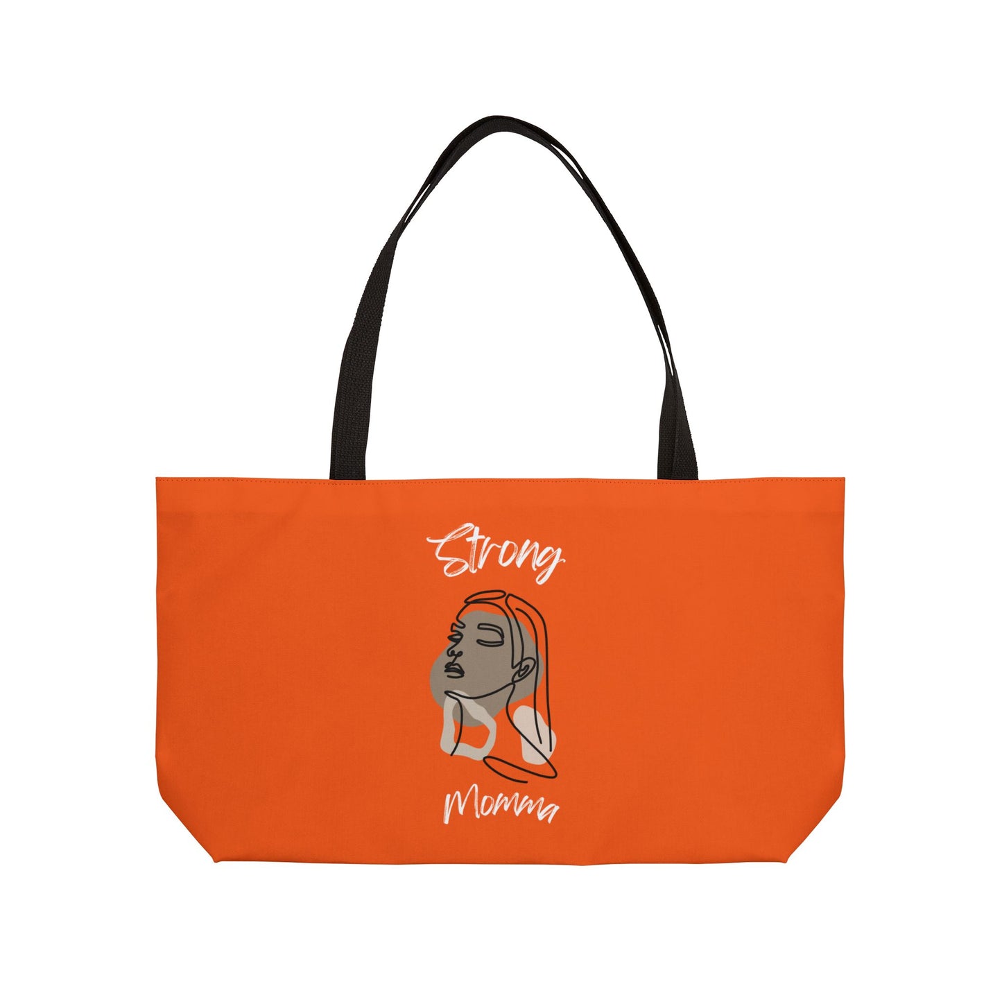 Strong Momma (WL) Weekender Tote Bag ORANGE