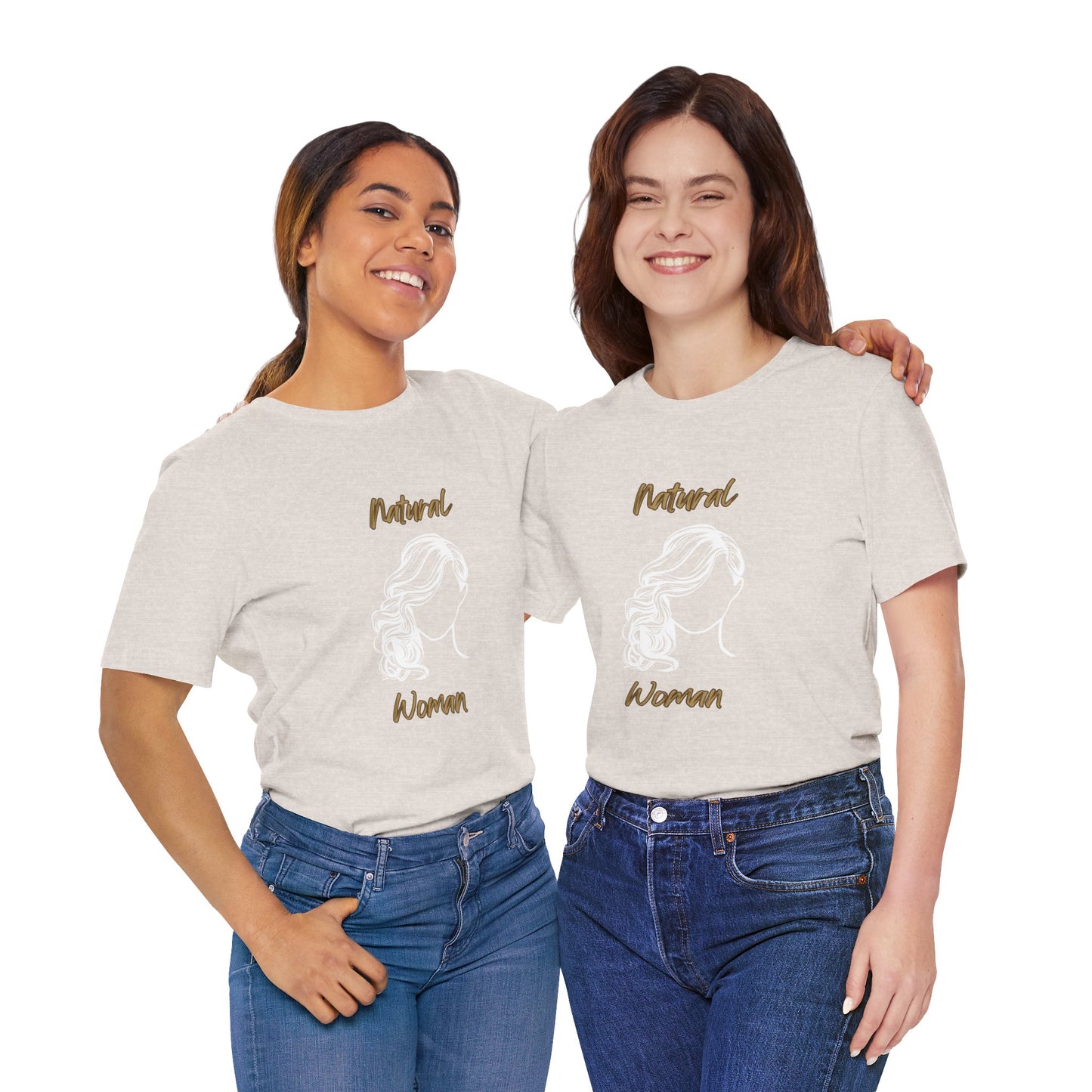 Natural Woman Long Curl (WL) Short Sleeve T-Shirt