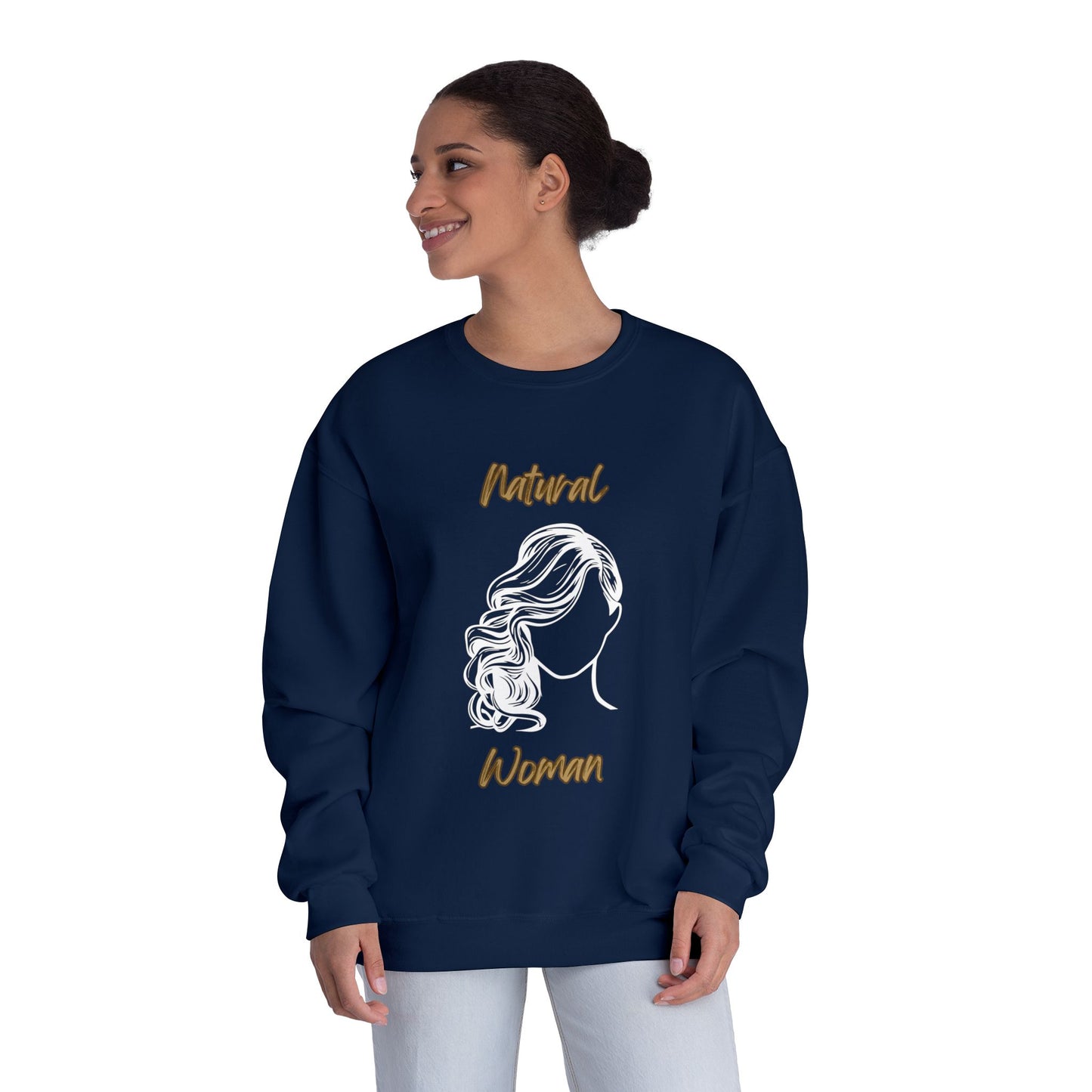Natural Woman Long Curl (WL) Crewneck Sweatshirt