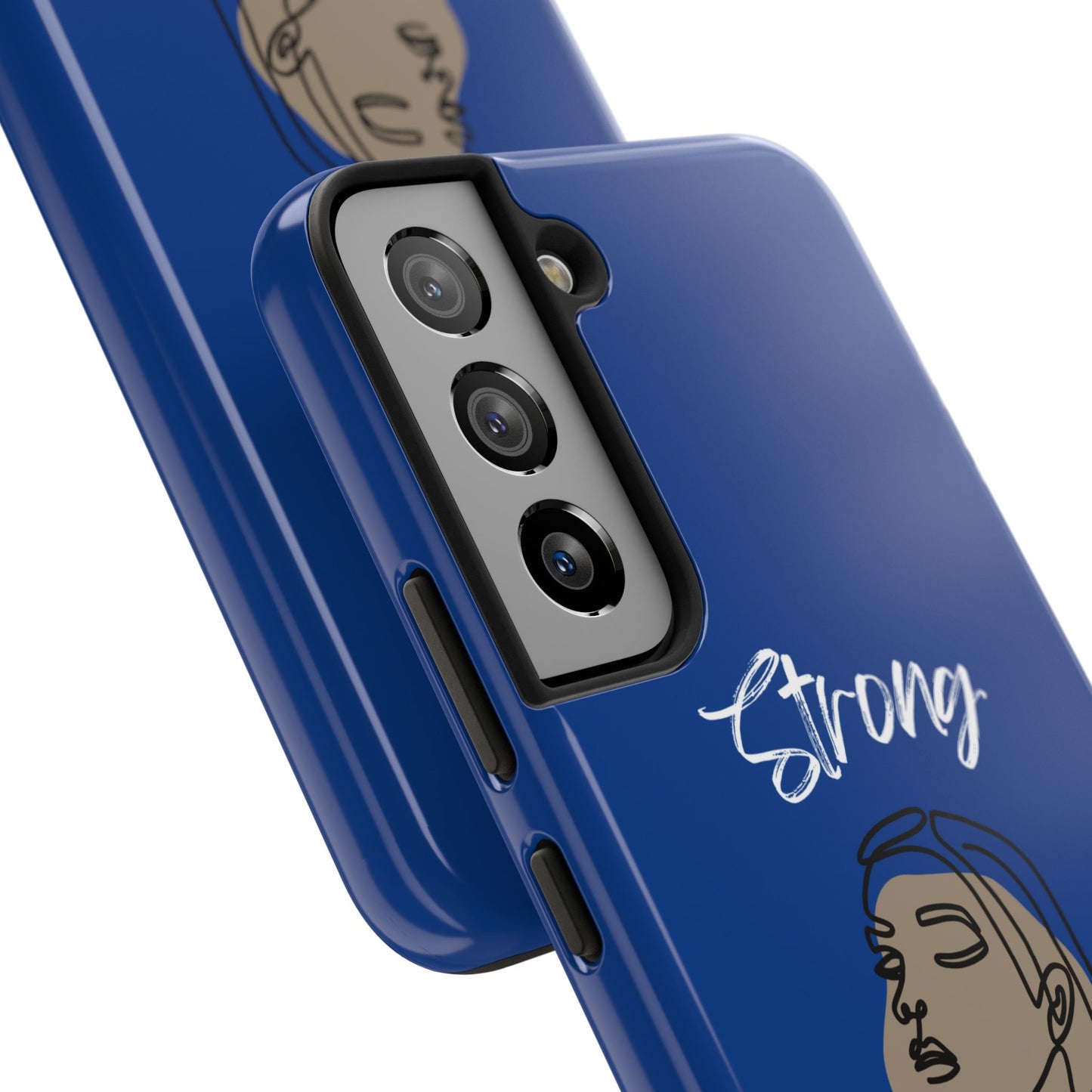 Strong Momma (WL) Tough Phone Cases DARK BLUE