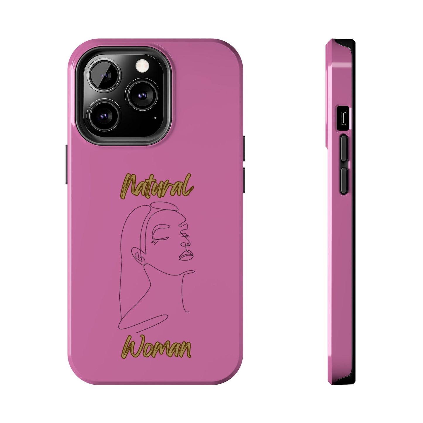 Natural Woman Calm (BL) Tough Phone Cases LIGHT PINK