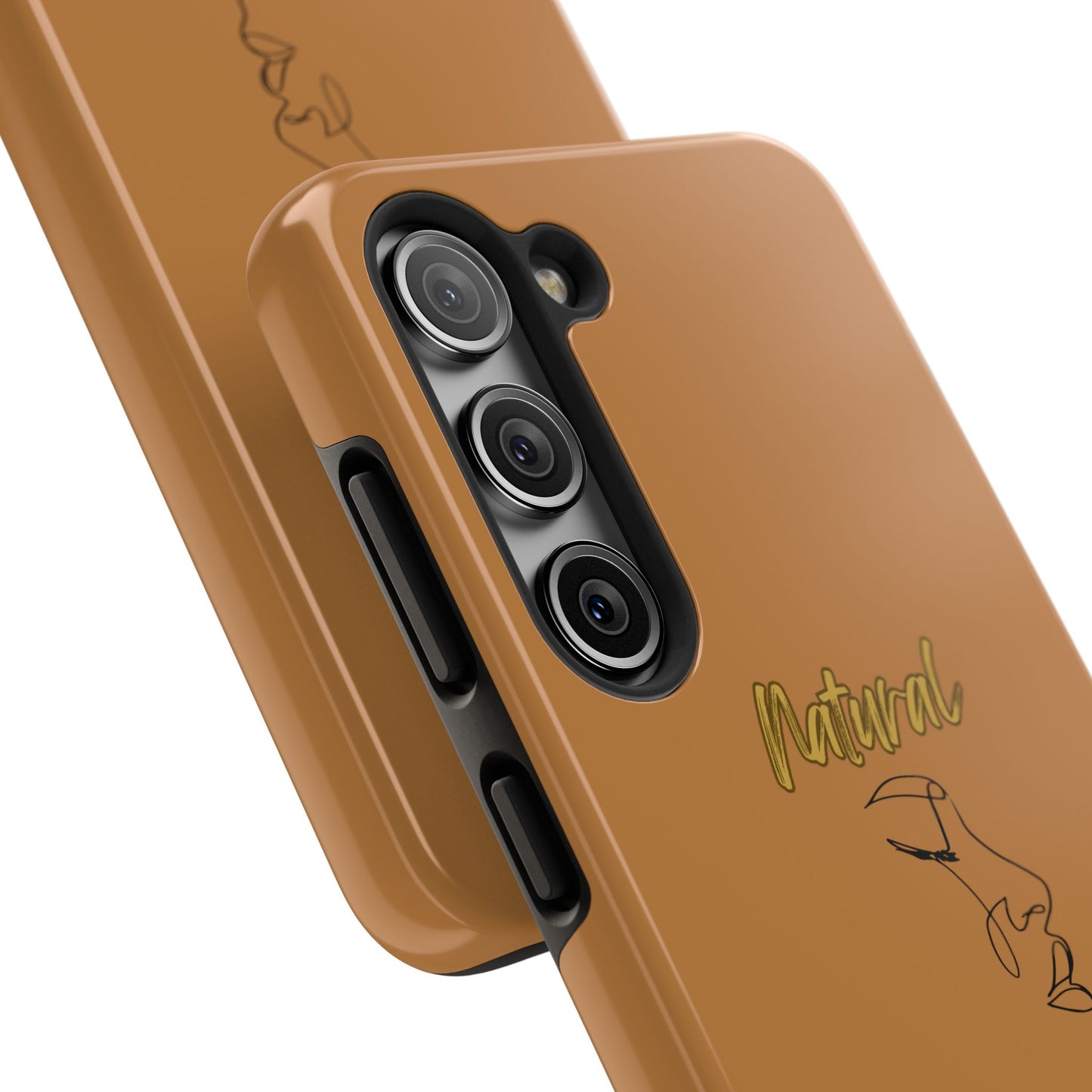 Natural Woman Timeless (BL)Tough Phone Cases LIGHT BROWN