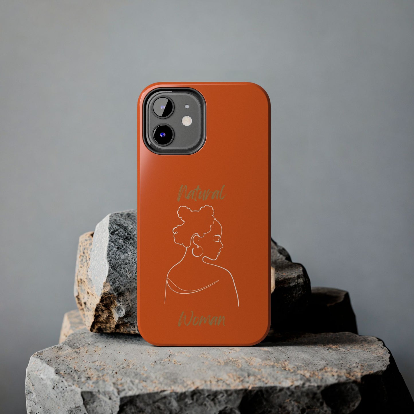 Natural Woman Twists (WL) Tough Phone Case ORANGE
